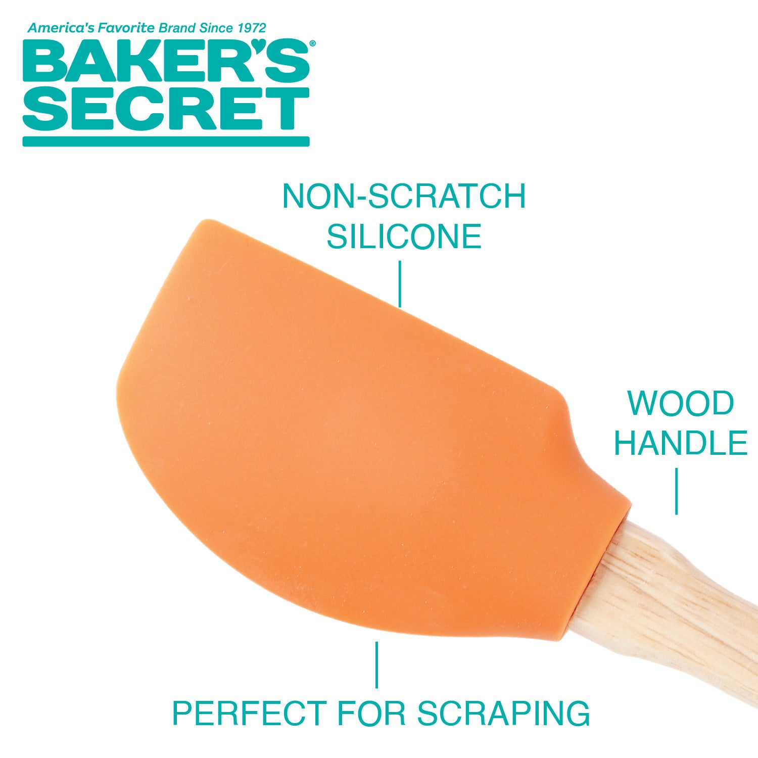 baker-s-secret-12-silicone-spatula-set-of-4-heat-resistant-bpa-free-baking-tools image 2