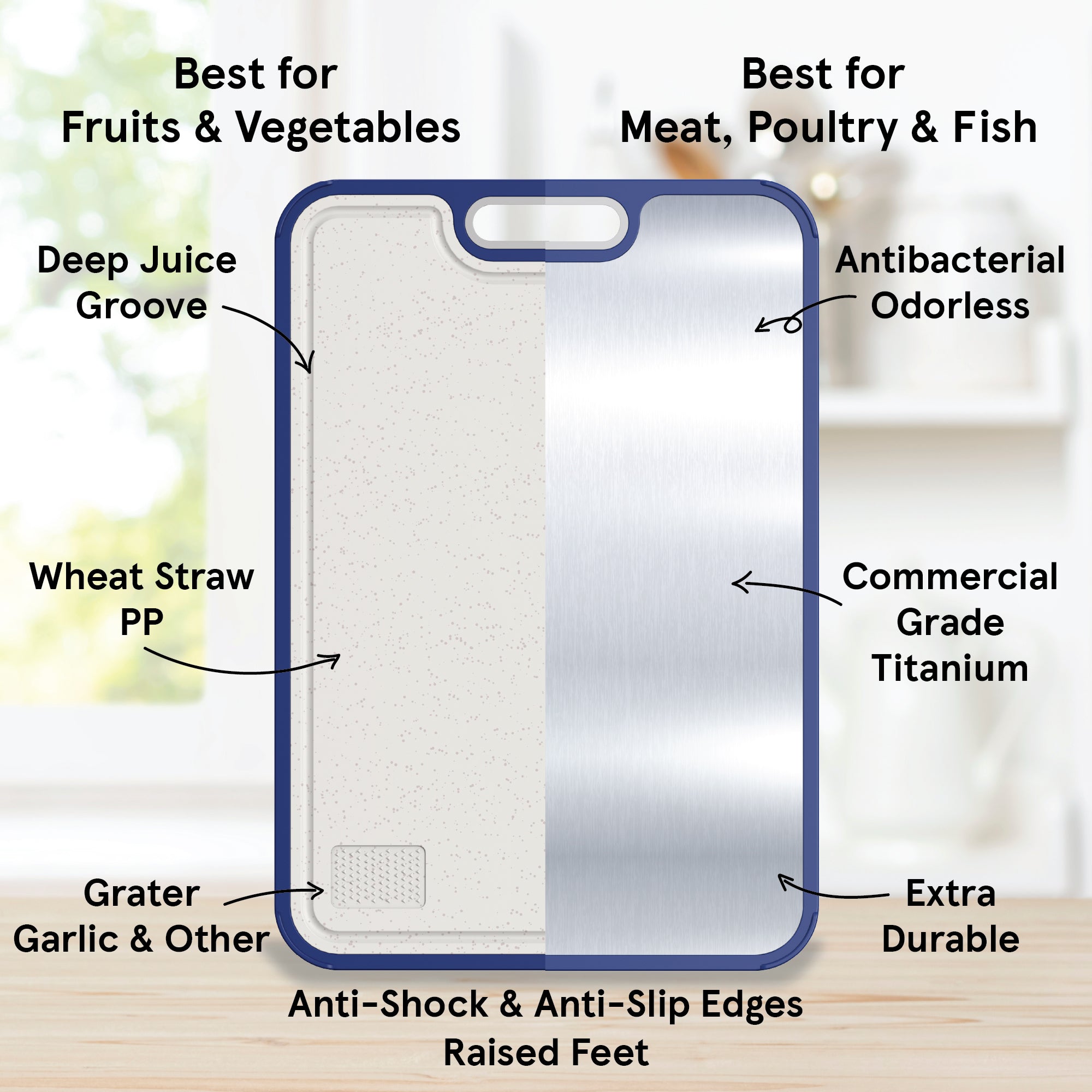 baker-s-secret-titanium-double-sided-cutting-board-set-pure-titanium-wheat-fiber image 4