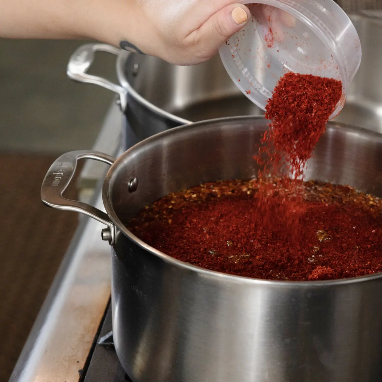 made-in-procoat-non-stick-stock-pot-award-winning-stainless-clad-with-profession image 3