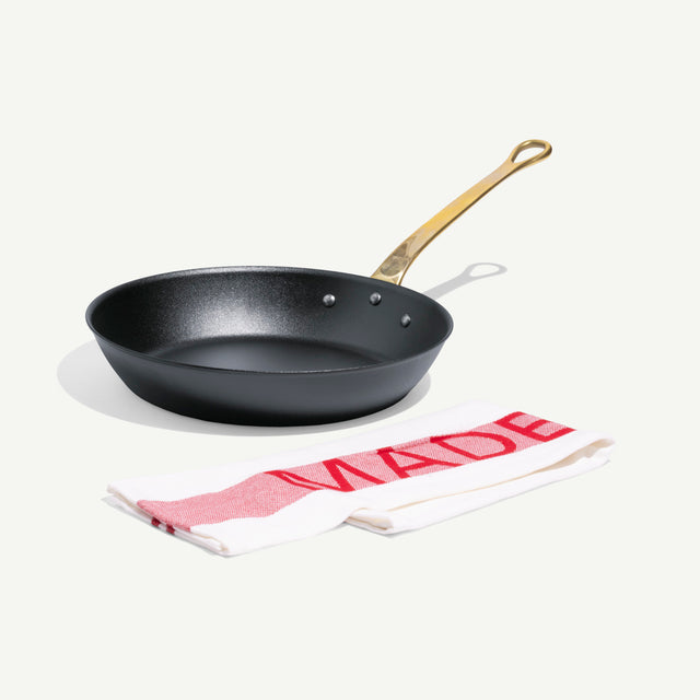 made-in-x-tom-colicchio-carbon-steel-frying-pan-chef-remastered-seasoned-carbon- image 1