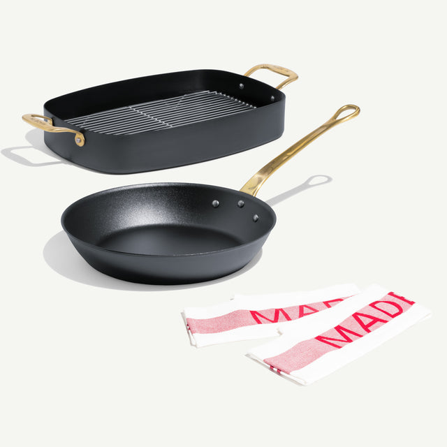 made-in-x-tom-colicchio-carbon-steel-frying-pan-chef-remastered-seasoned-carbon- image 4