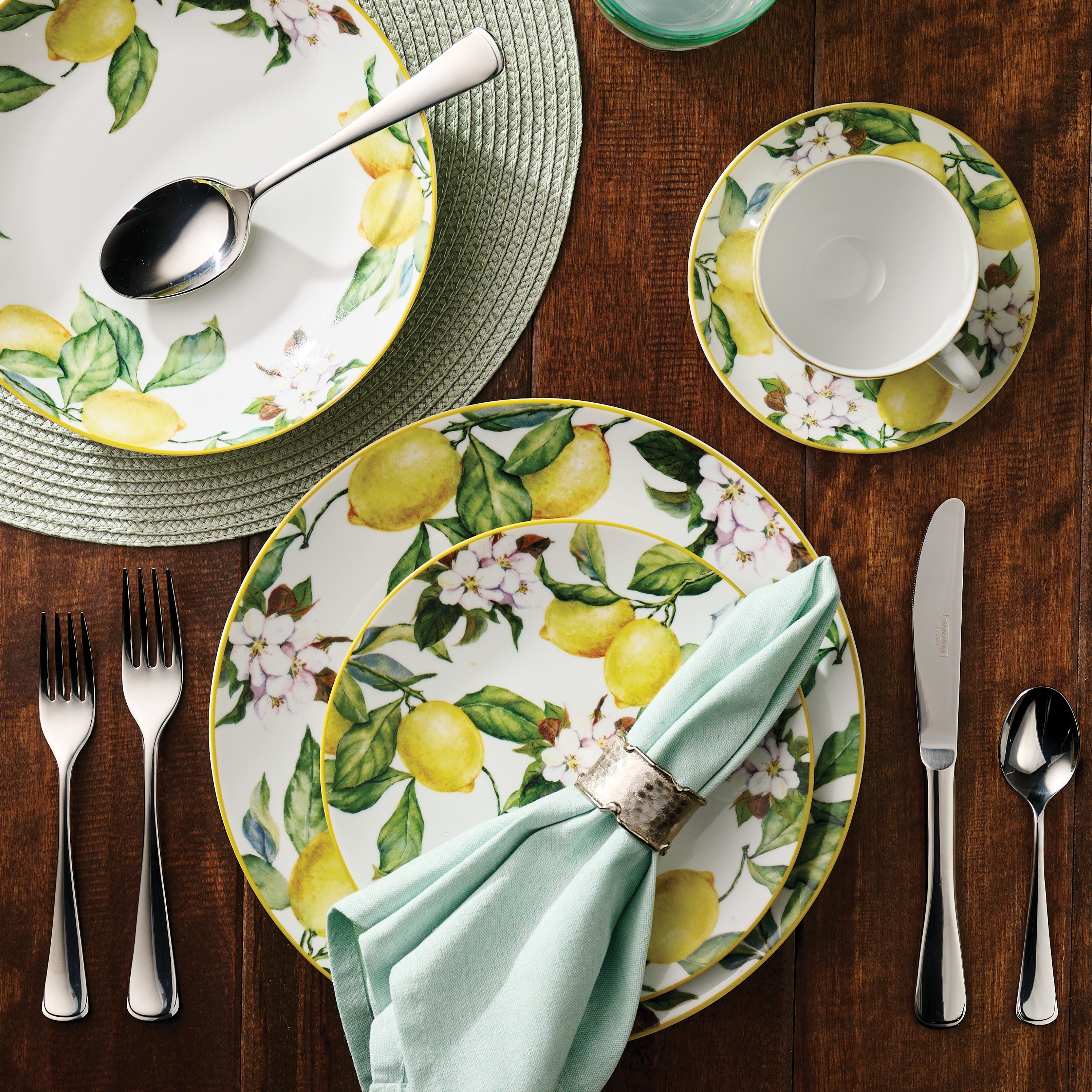 tramontina-carmen-8-5-oz-tea-cup-and-saucer-6-piece-porcelain-set image 3