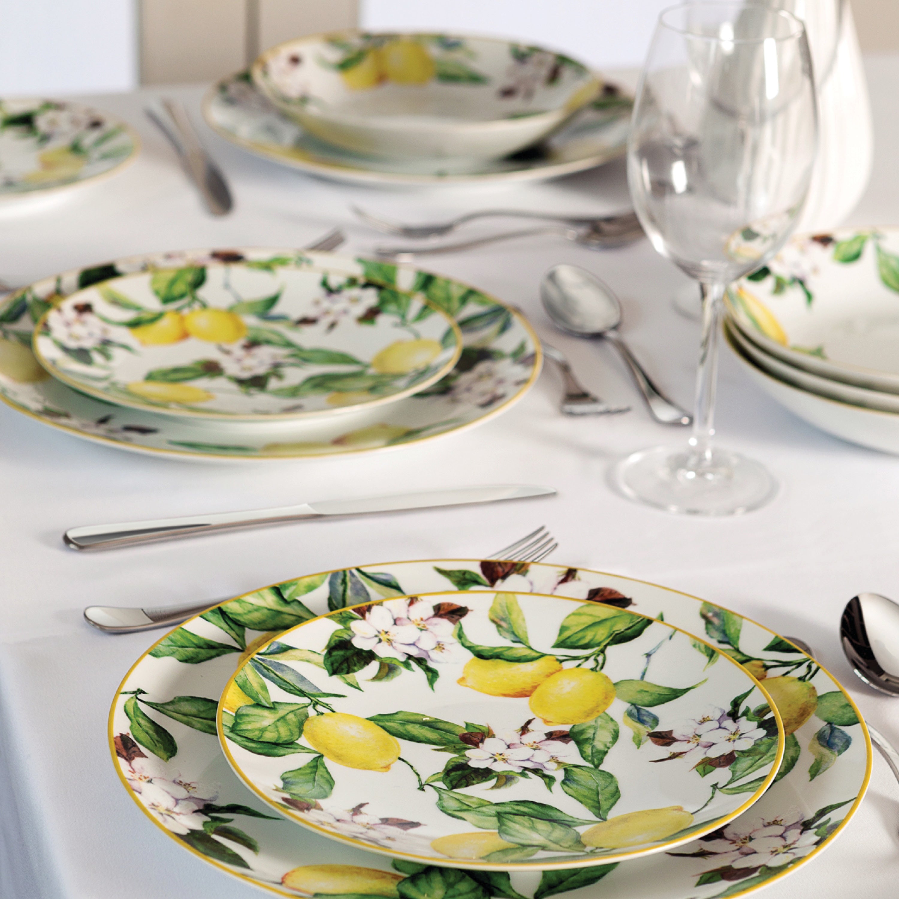 tramontina-carmen-6-piece-dessert-plate-set-glazed-porcelain-dessert-plates-dish image 5