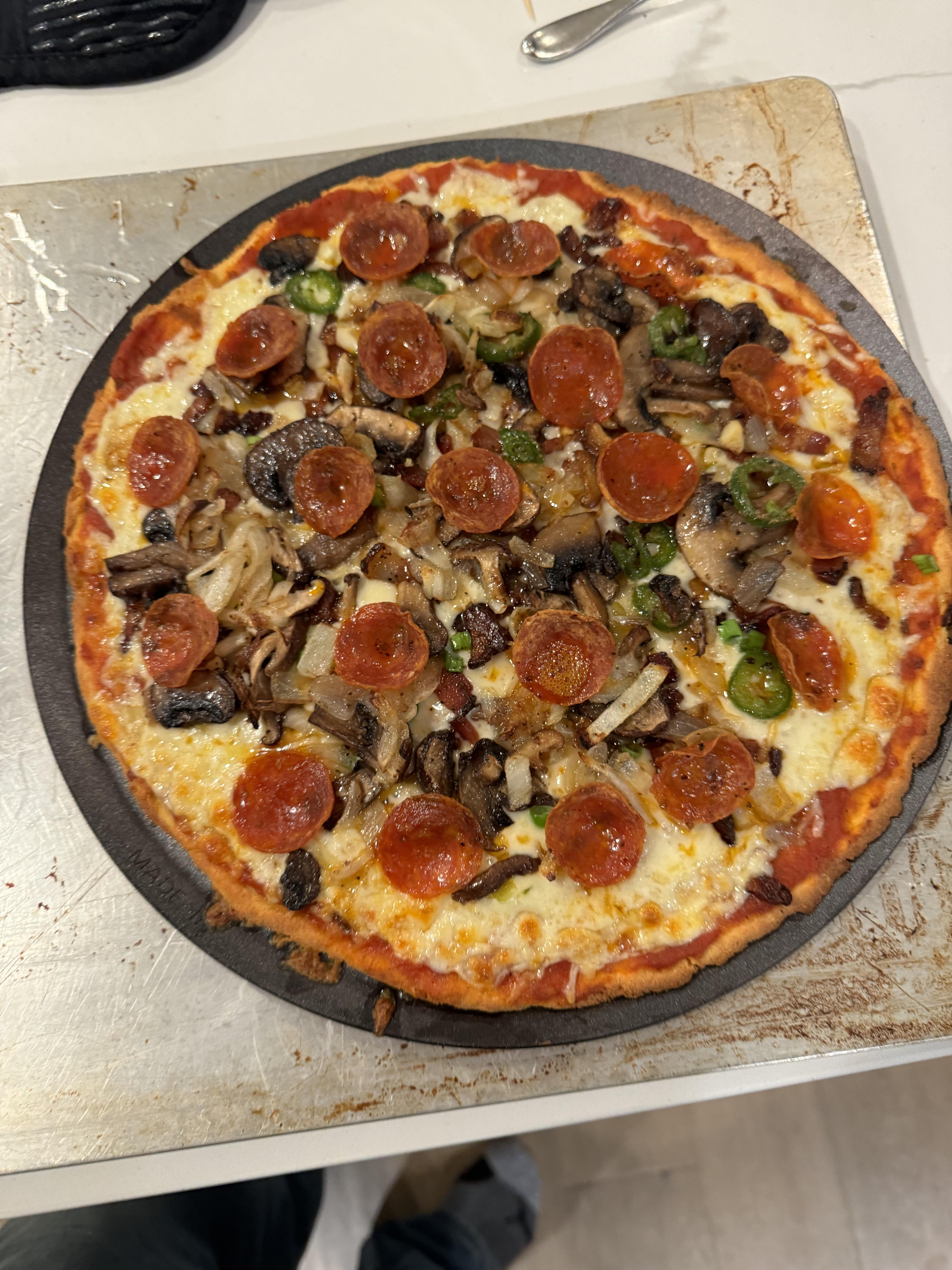 Neapolitan crust at home