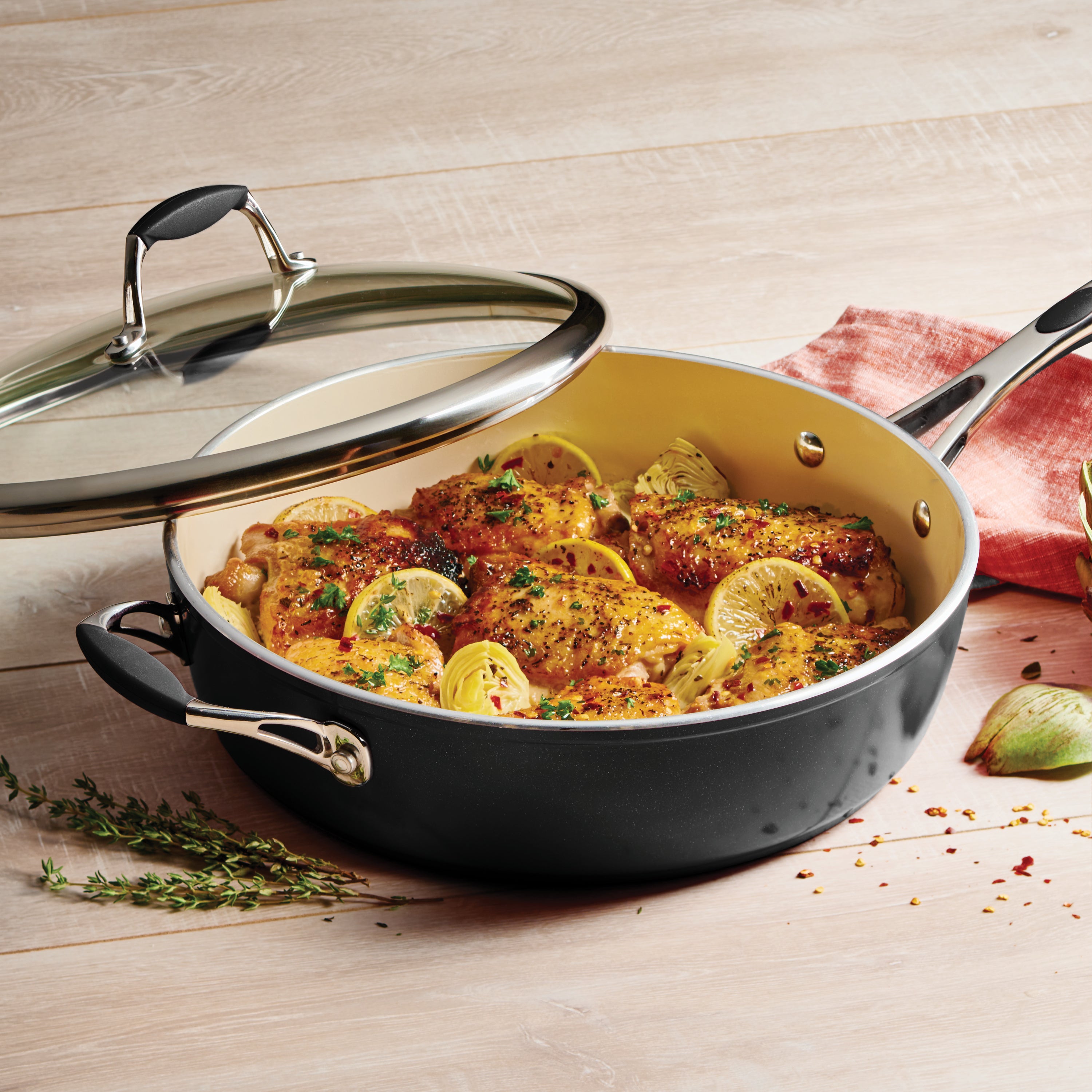 tramontina-ceramica-deluxe-11-inch-ceramic-nonstick-covered-deep-skillet-black-p image 4