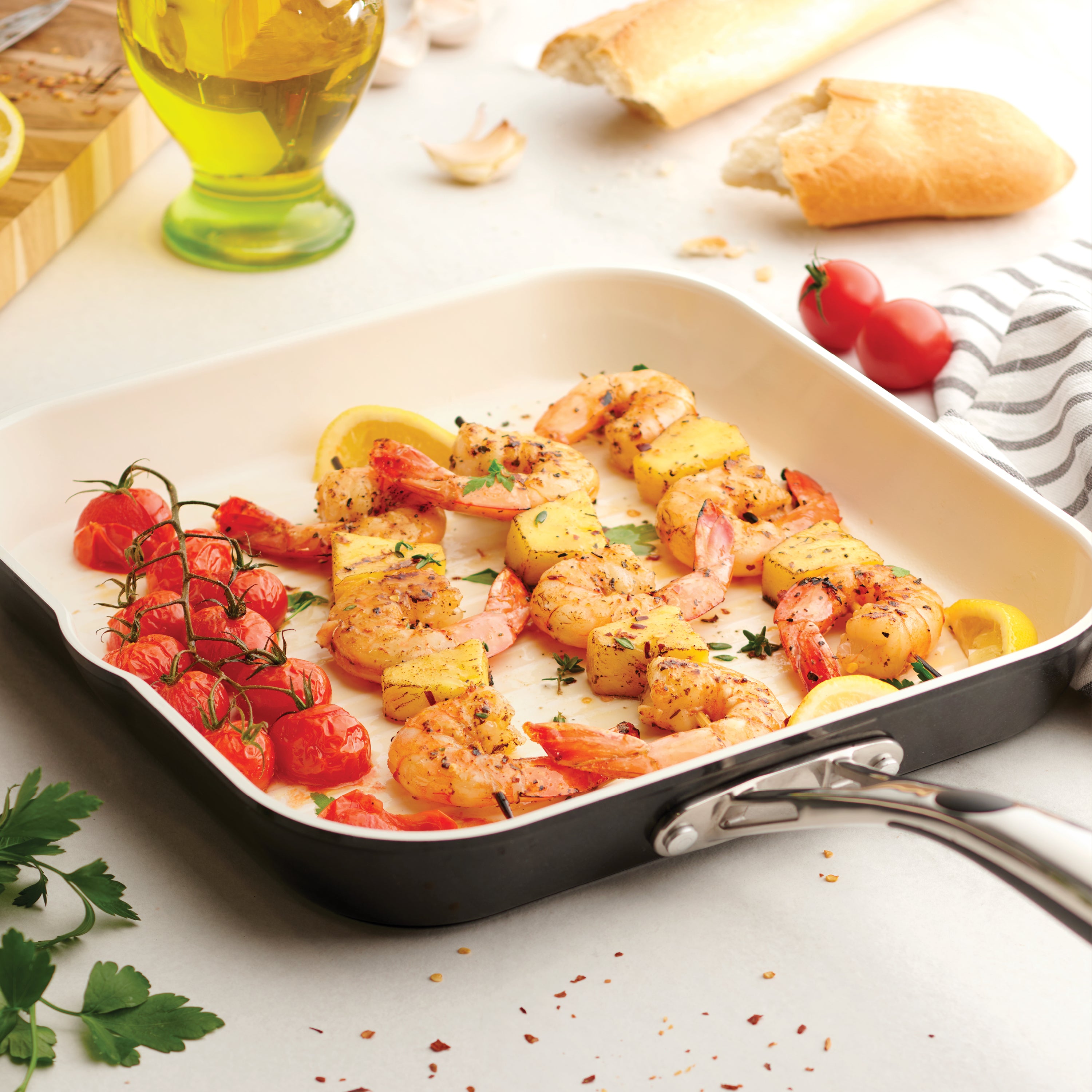tramontina-ceramica-deluxe-11-inch-ceramic-square-grill-pan image 4