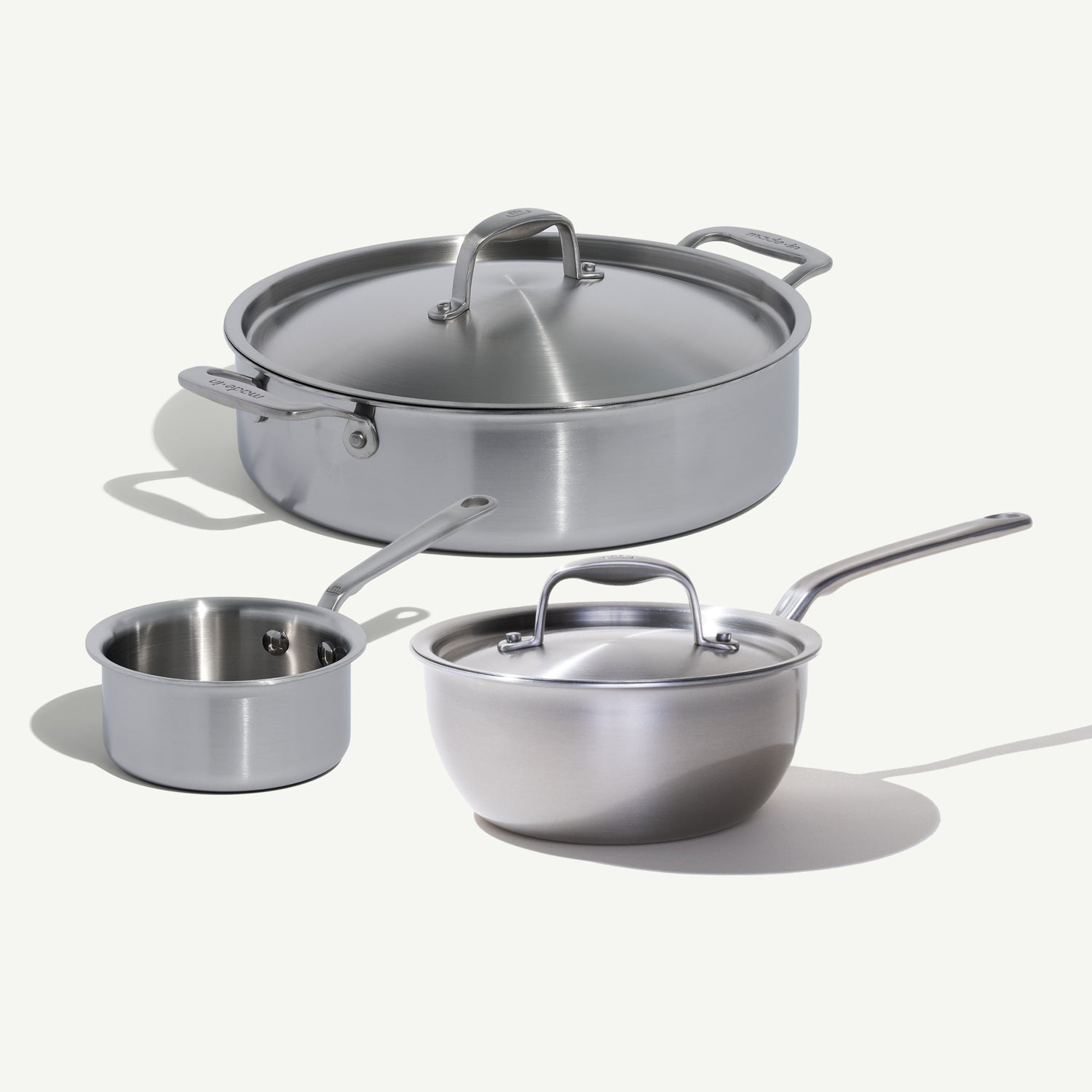 made-in-chef-stainless-kit-3-piece-award-winning-stainless-clad-cookware-bundle image 1