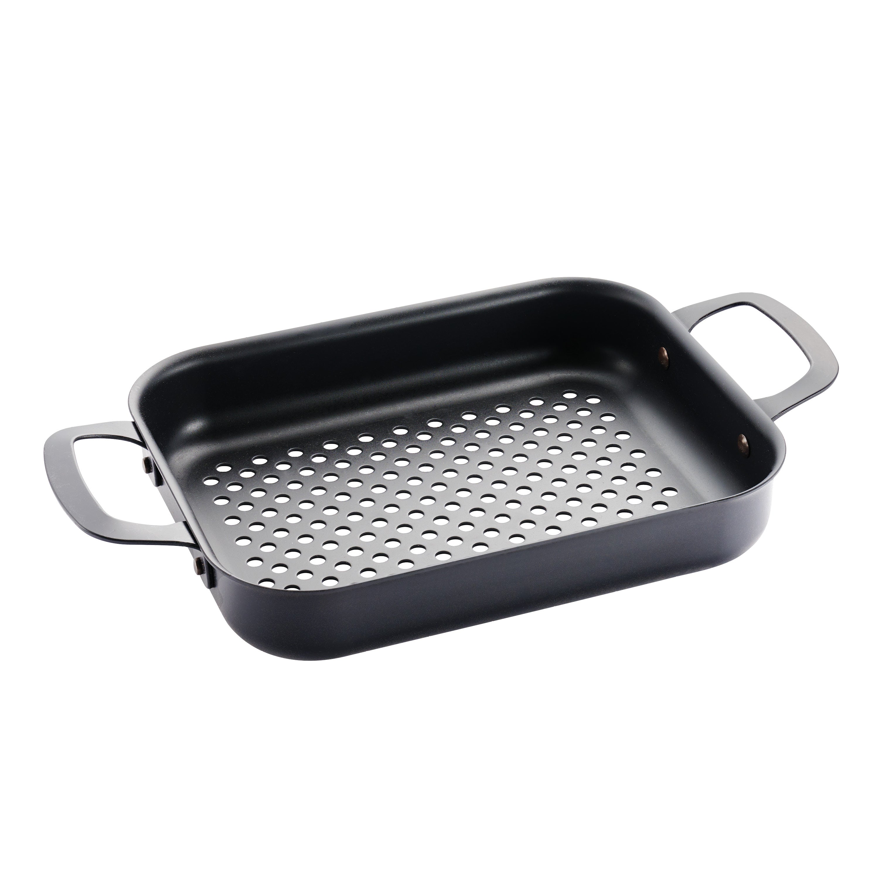 tramontina-churrasco-bbq-11-inch-rectangle-carbon-steel-roaster-grill-pan-heavy- image 1