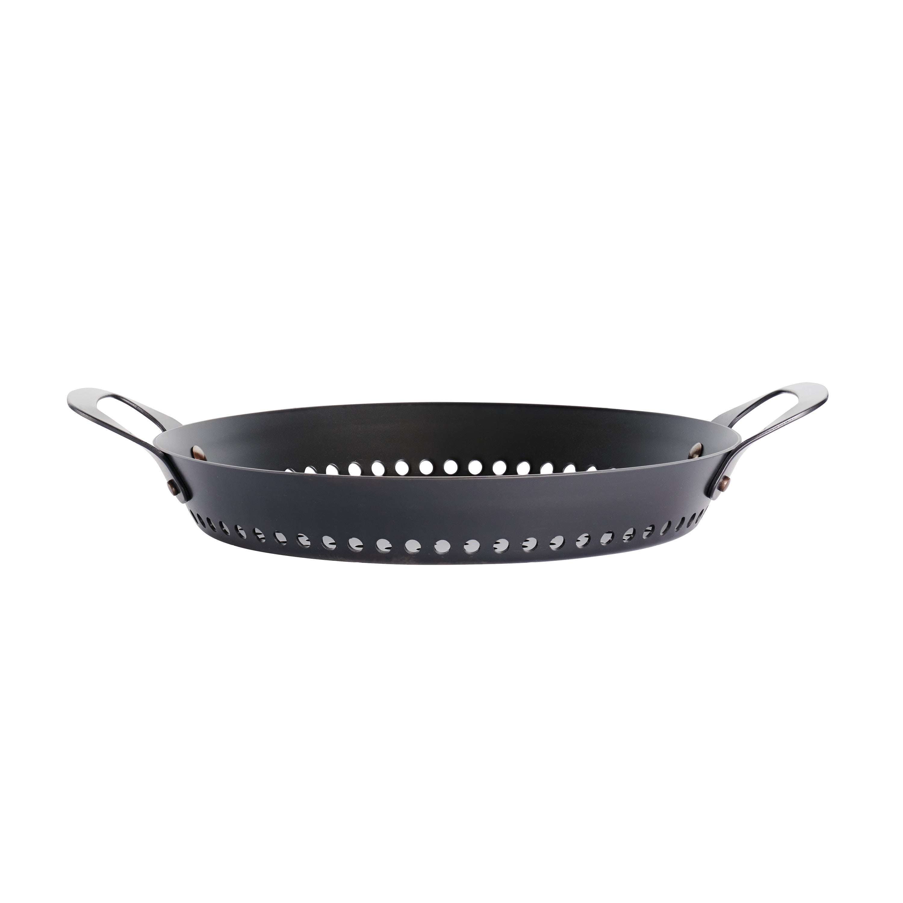 tramontina-churrasco-bbq-12-in-round-carbon-steel-grill-pan-with-vented-bottom-a image 4