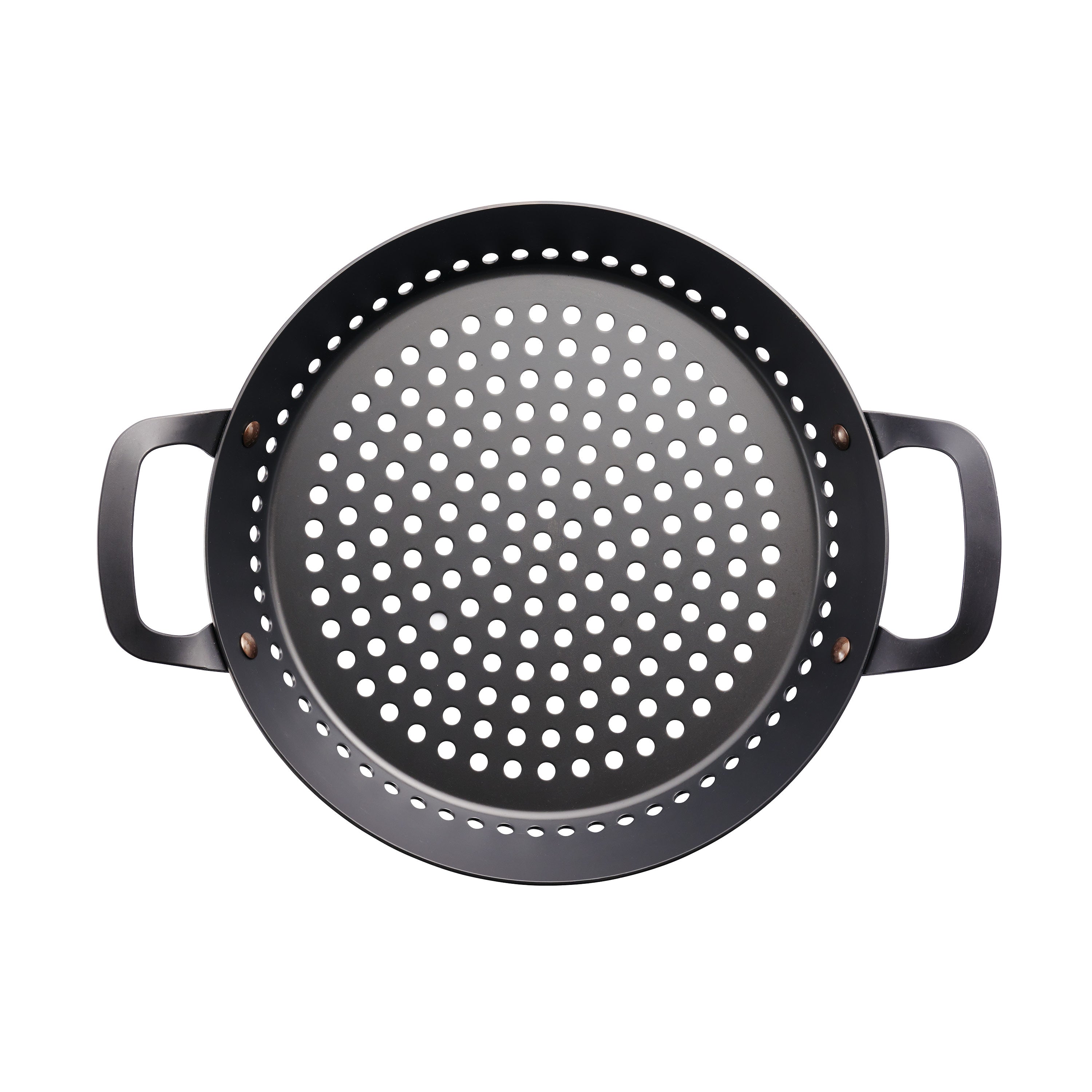 tramontina-churrasco-bbq-12-in-round-carbon-steel-grill-pan-with-vented-bottom-a image 5