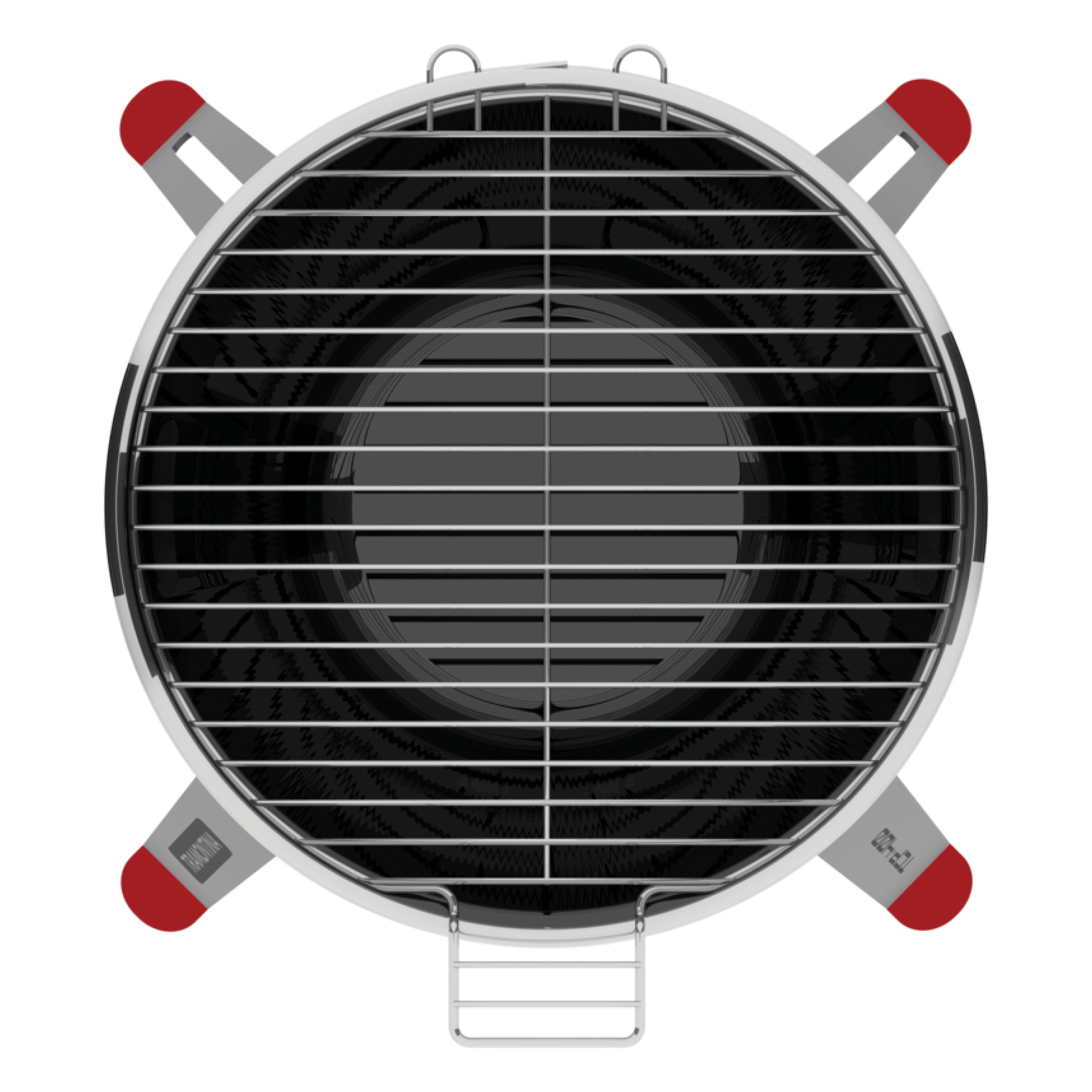 tramontina-15-5-in-stainless-steel-round-bbq-charcoal-grill-with-stand image 3