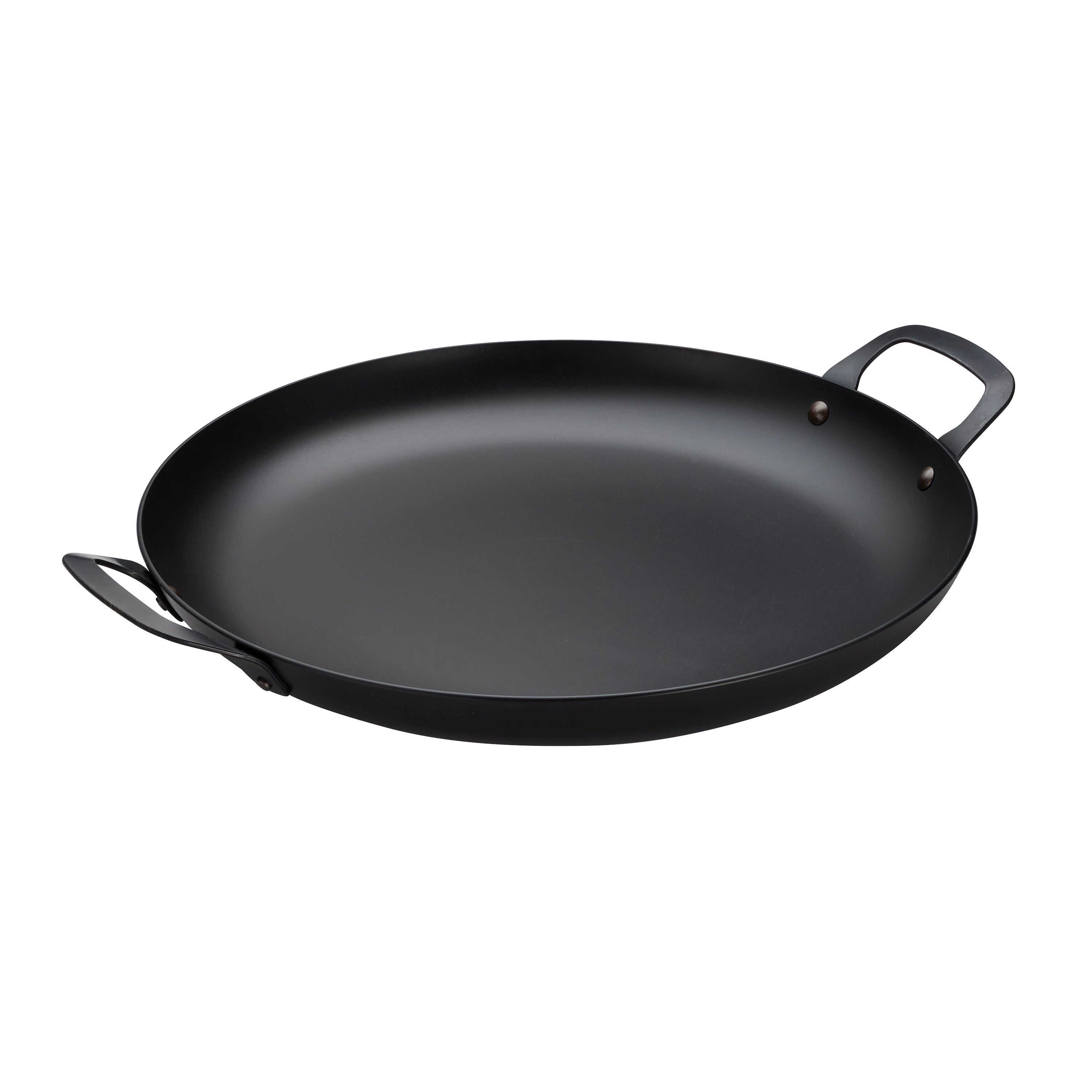 tramontina-churrasco-bbq-15-inch-round-carbon-steel-griddle-pan image 1