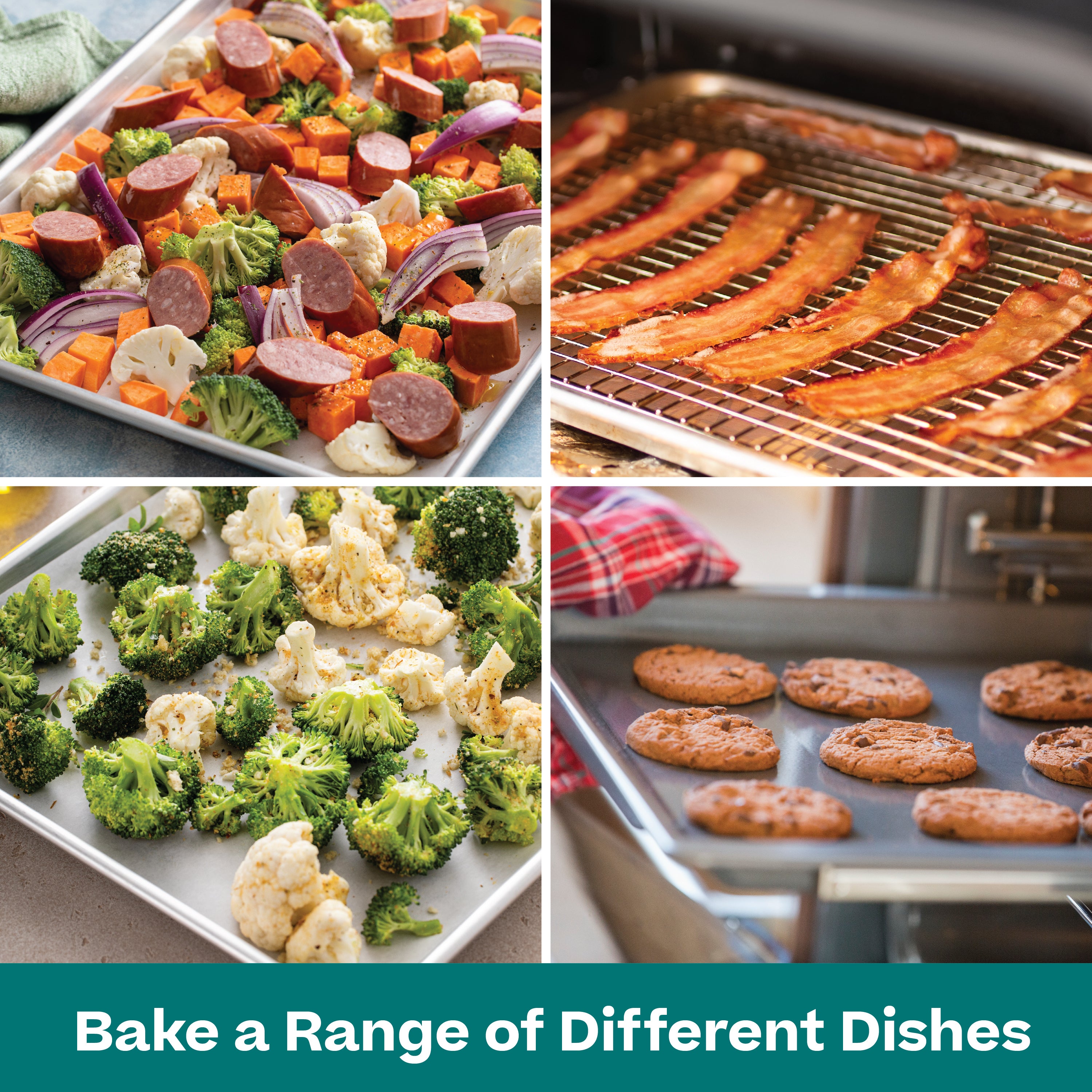 baker-s-secret-18-100-recycled-aluminum-cookie-sheet-with-cooling-rack-set image 7
