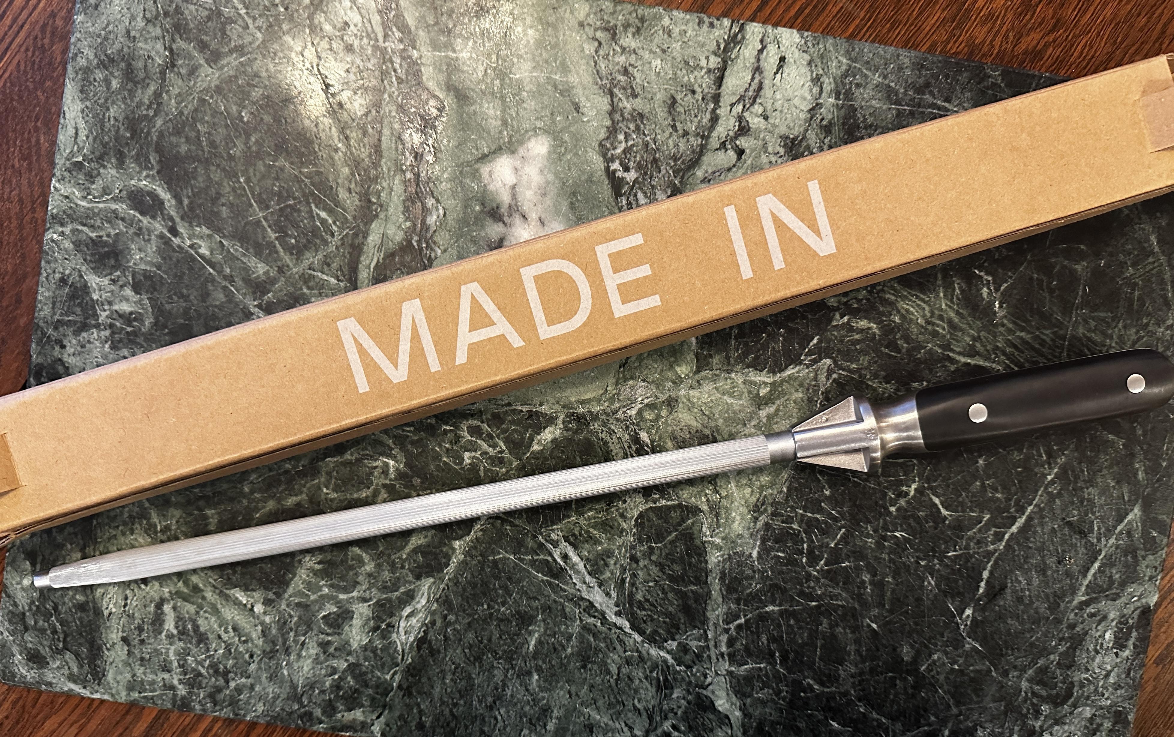Solid honing rod