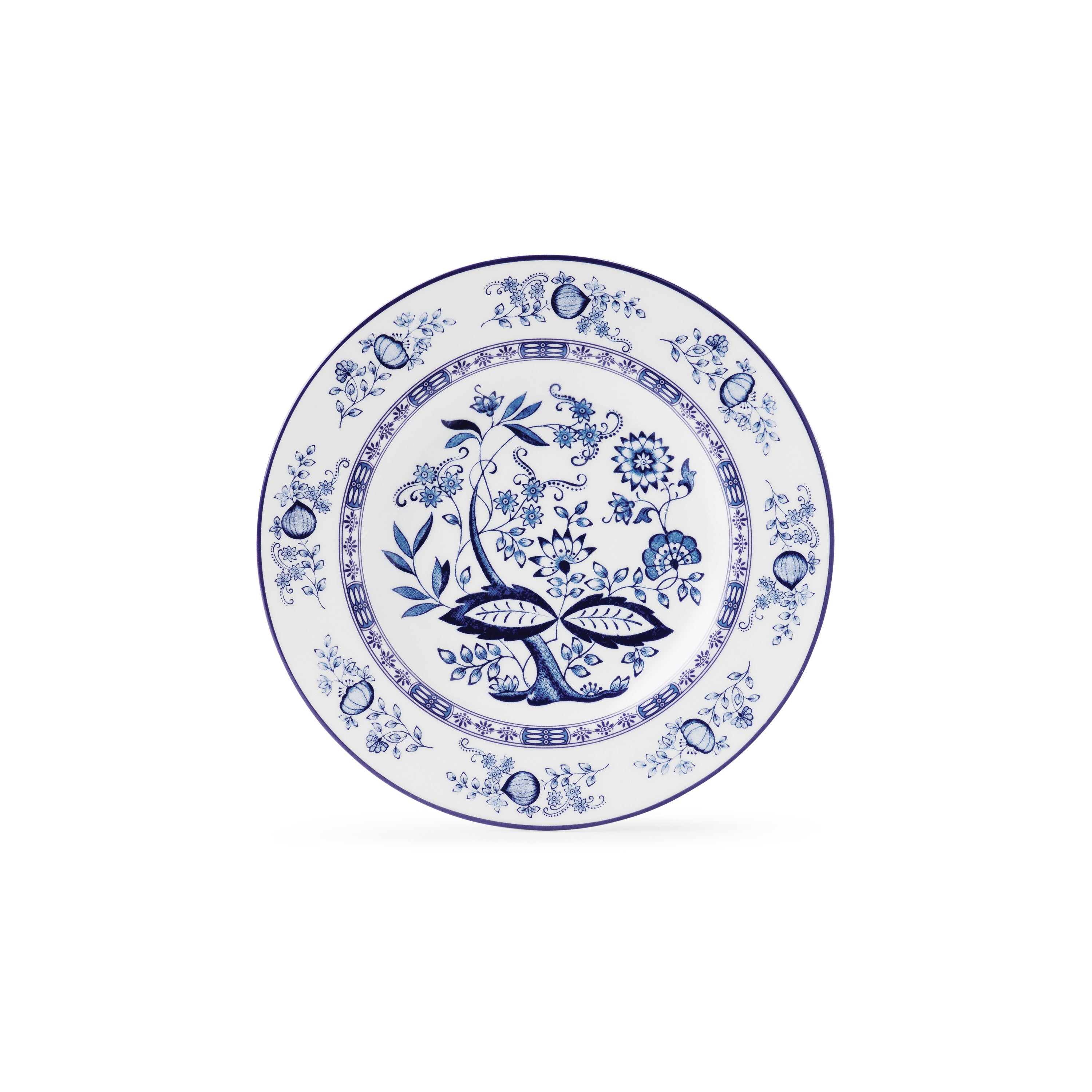 tramontina-dulce-6-piece-dessert-plate-set-glazed-porcelain-microwave-and-dishwa image 6