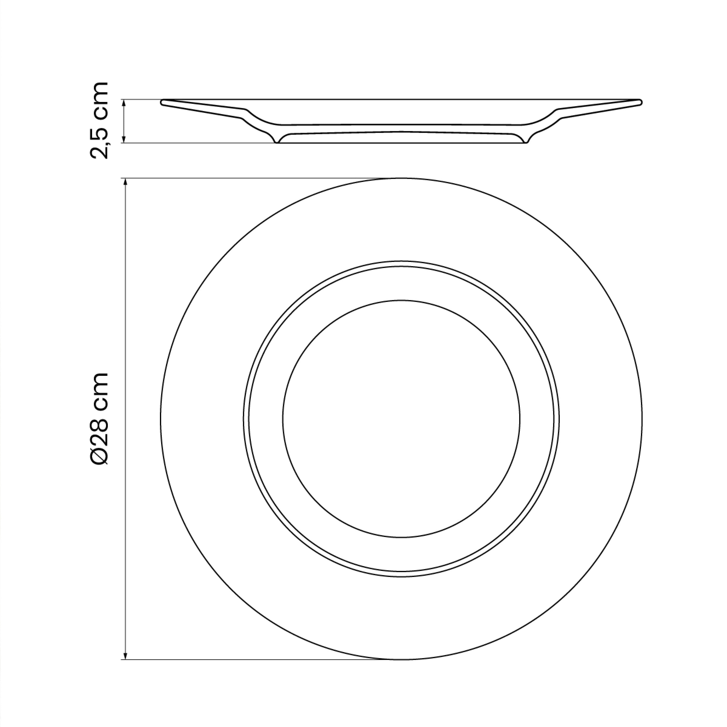 tramontina-dulce-6-piece-dinner-plate-set-non-refractory-porcelain-glazed-microw image 6