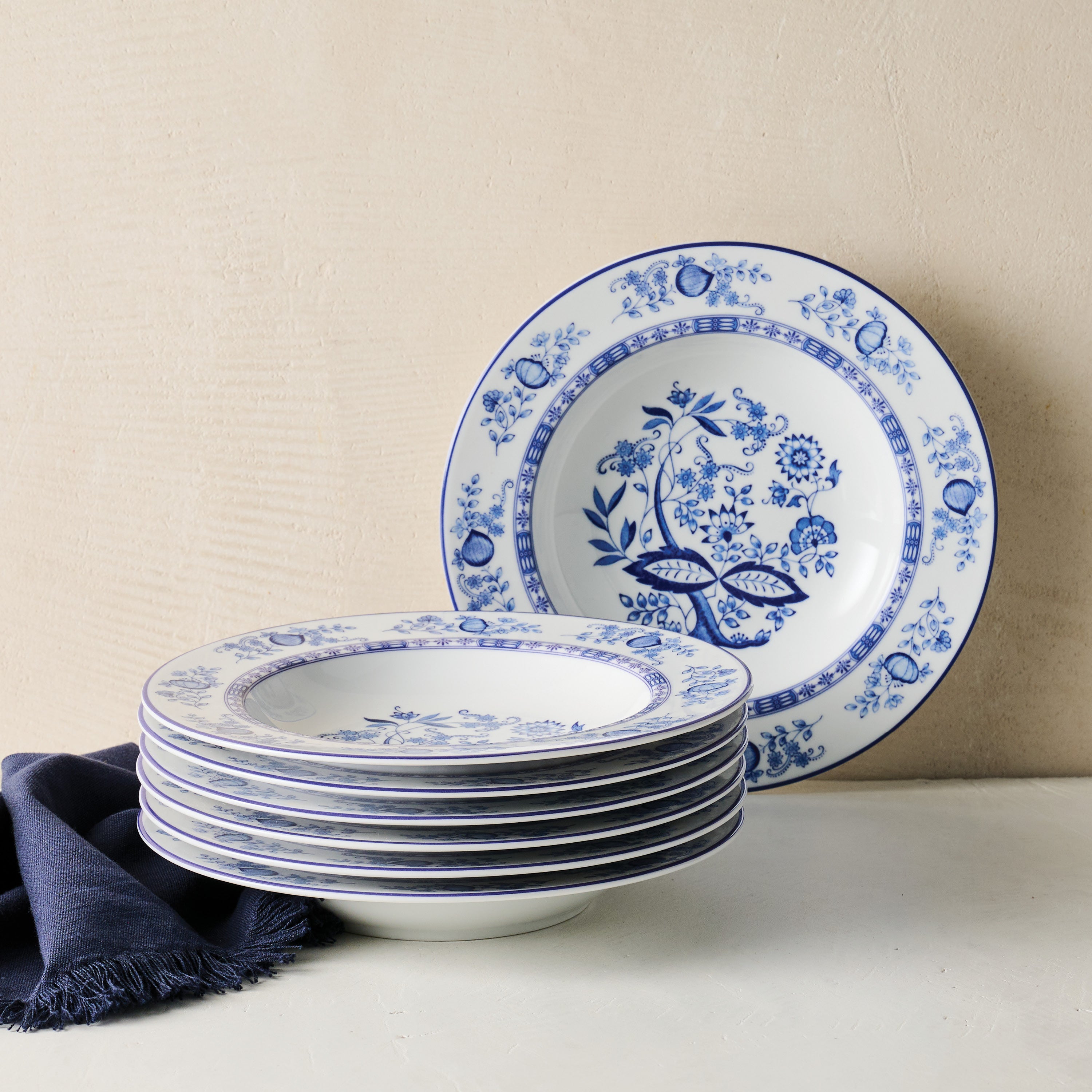 tramontina-dulce-6-piece-porcelain-soup-plate-set image 5