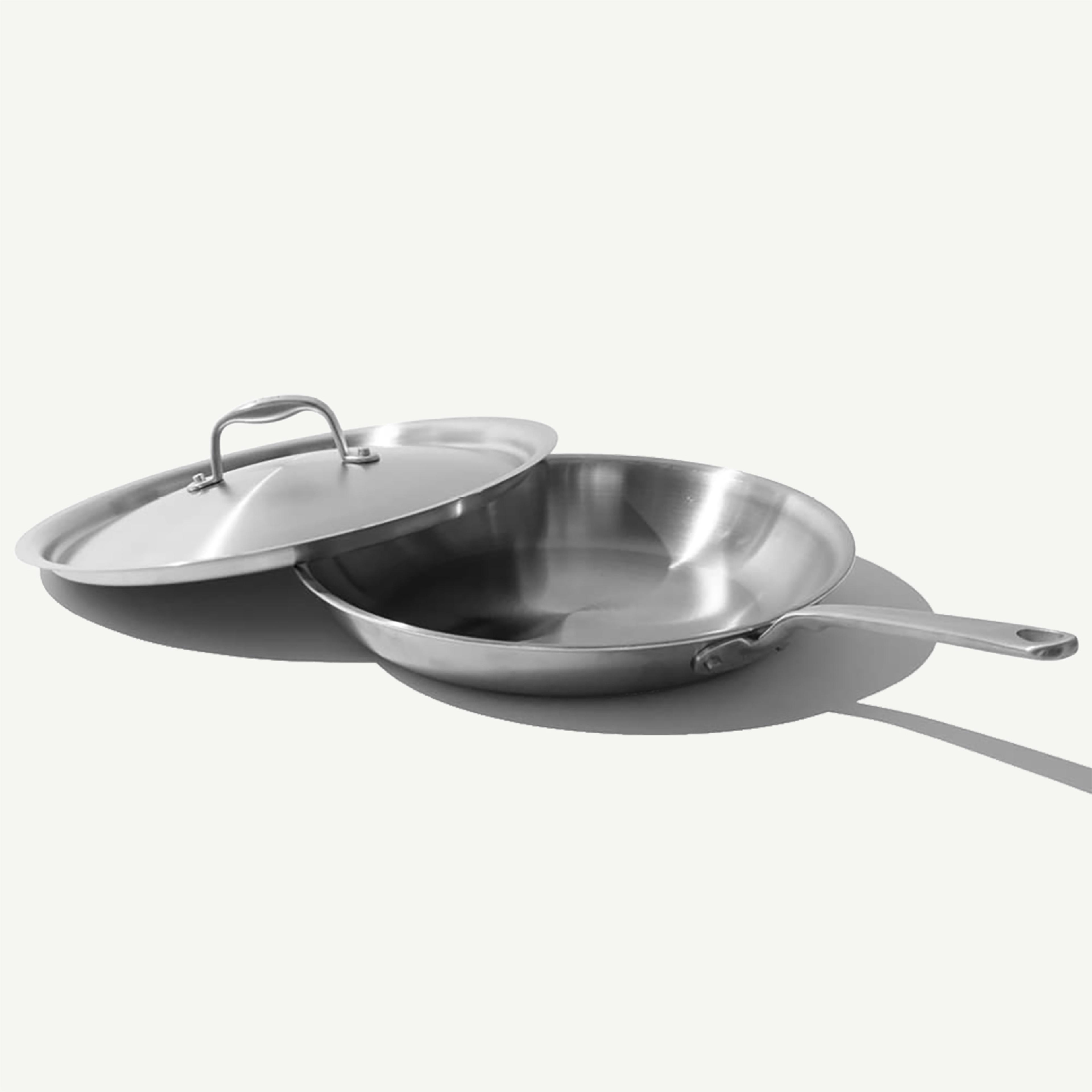 made-in-stainless-frying-pan-lid-precision-fit-stainless-steel-pan-lid image 2