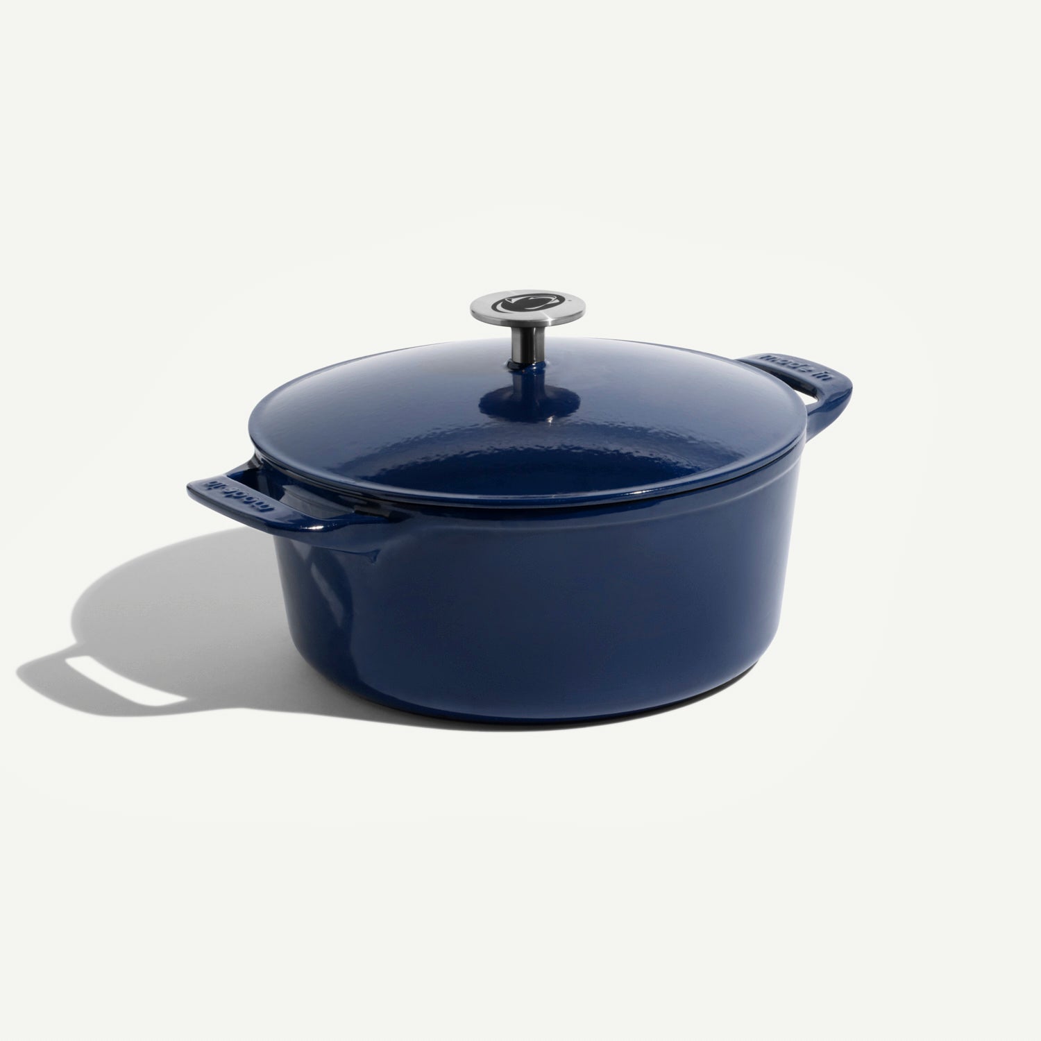 made-in-penn-state-university-5-5qt-hand-enameled-cast-iron-dutch-oven-with-lase image 1