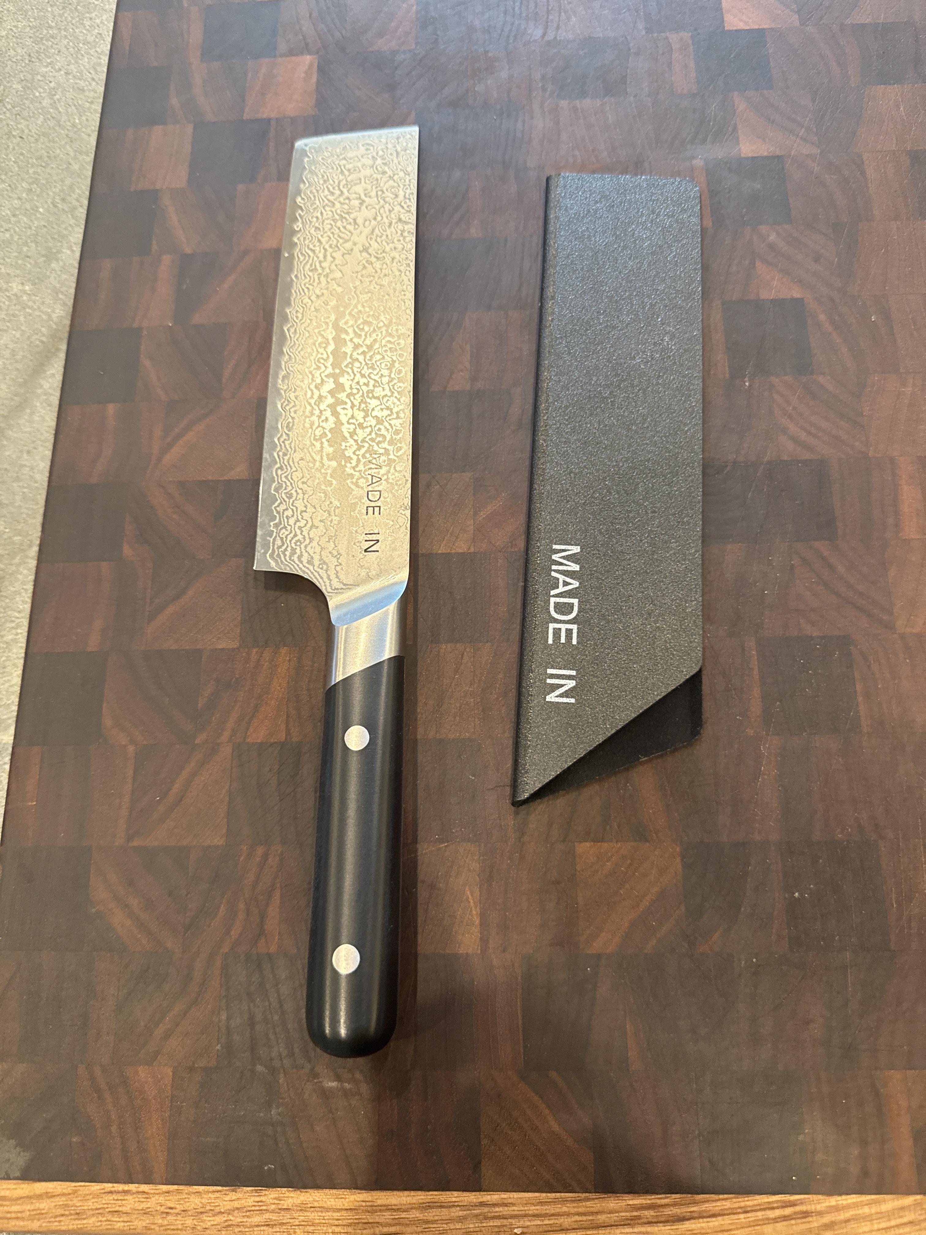 Very good knife, marketing oversells slightly