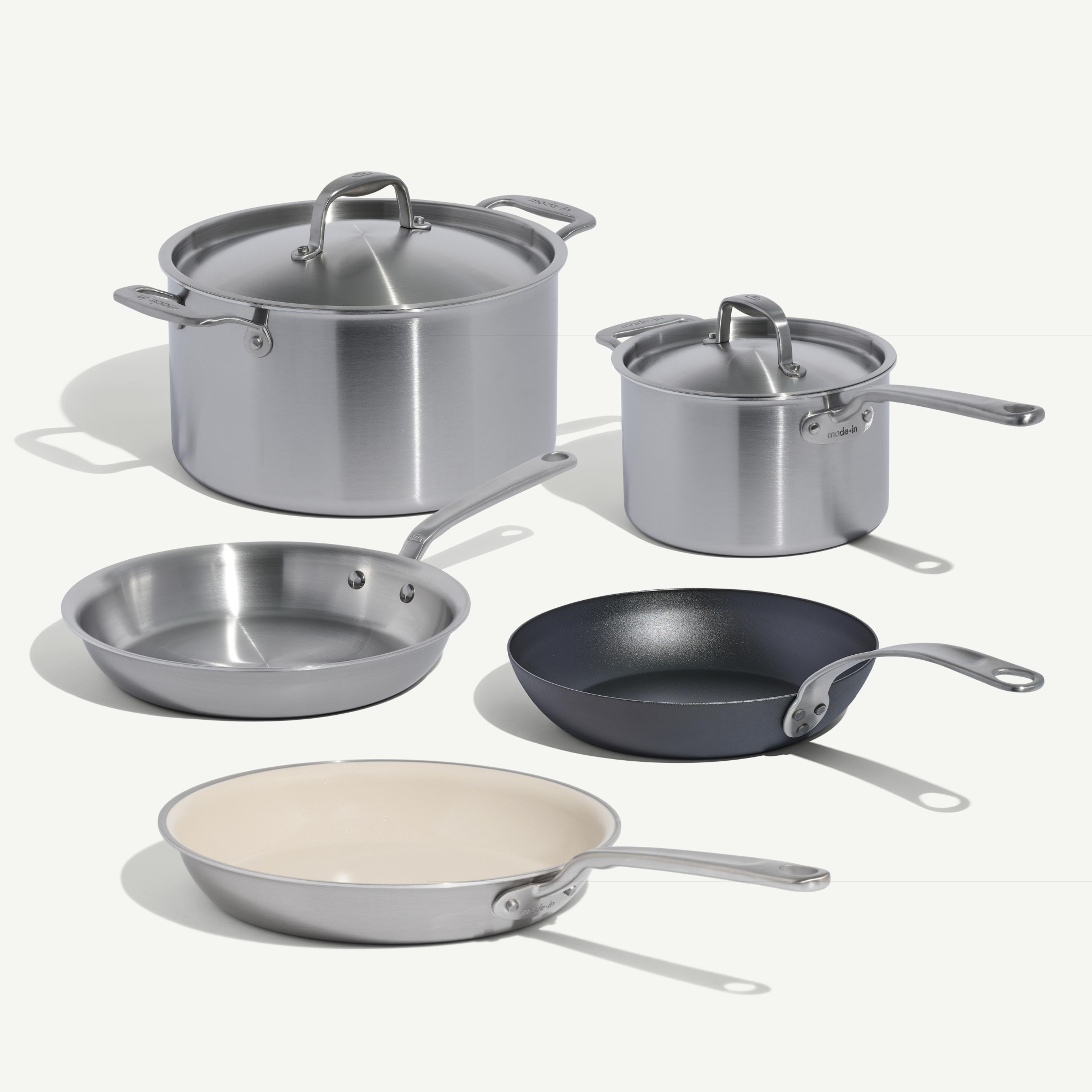made-in-chef-curated-set-7-piece-mixed-material-cookware-set-stainless-clad-non- image 2