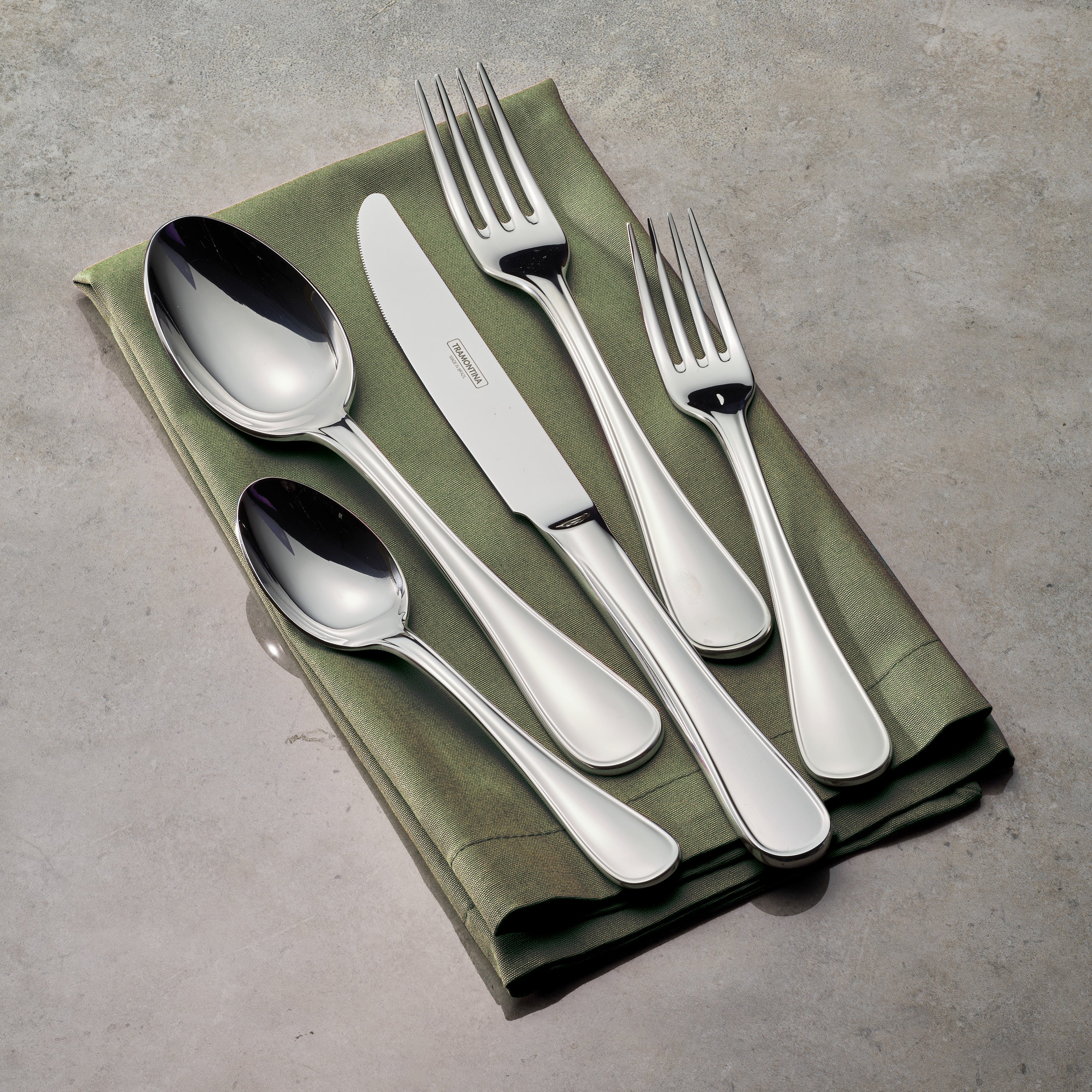 tramontina-firenze-45-piece-18-10-stainless-steel-flatware-set-service-for-8-wit image 5
