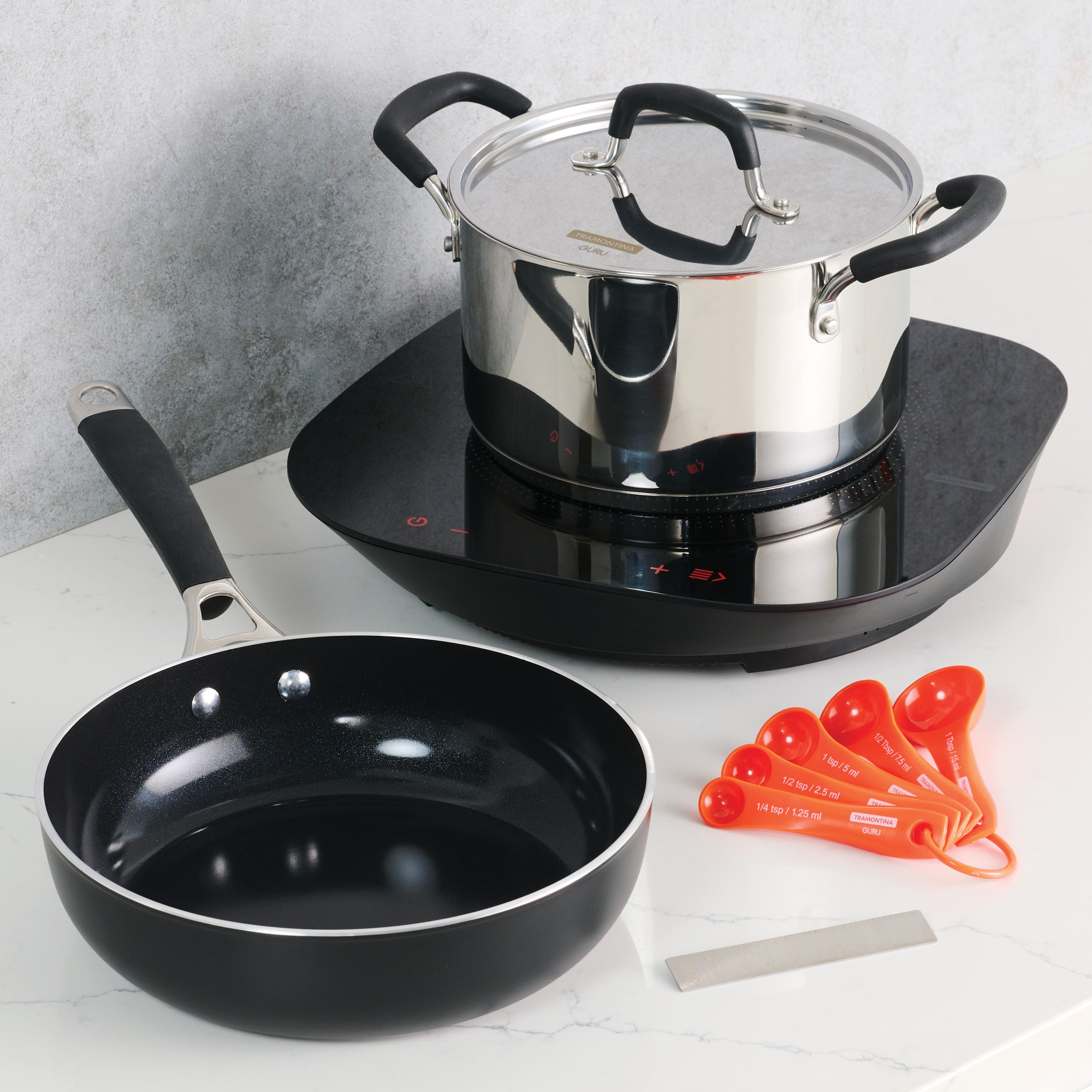 tramontina-guru-4-piece-starter-set-portable-induction-cooktop-with-connected-ap image 6