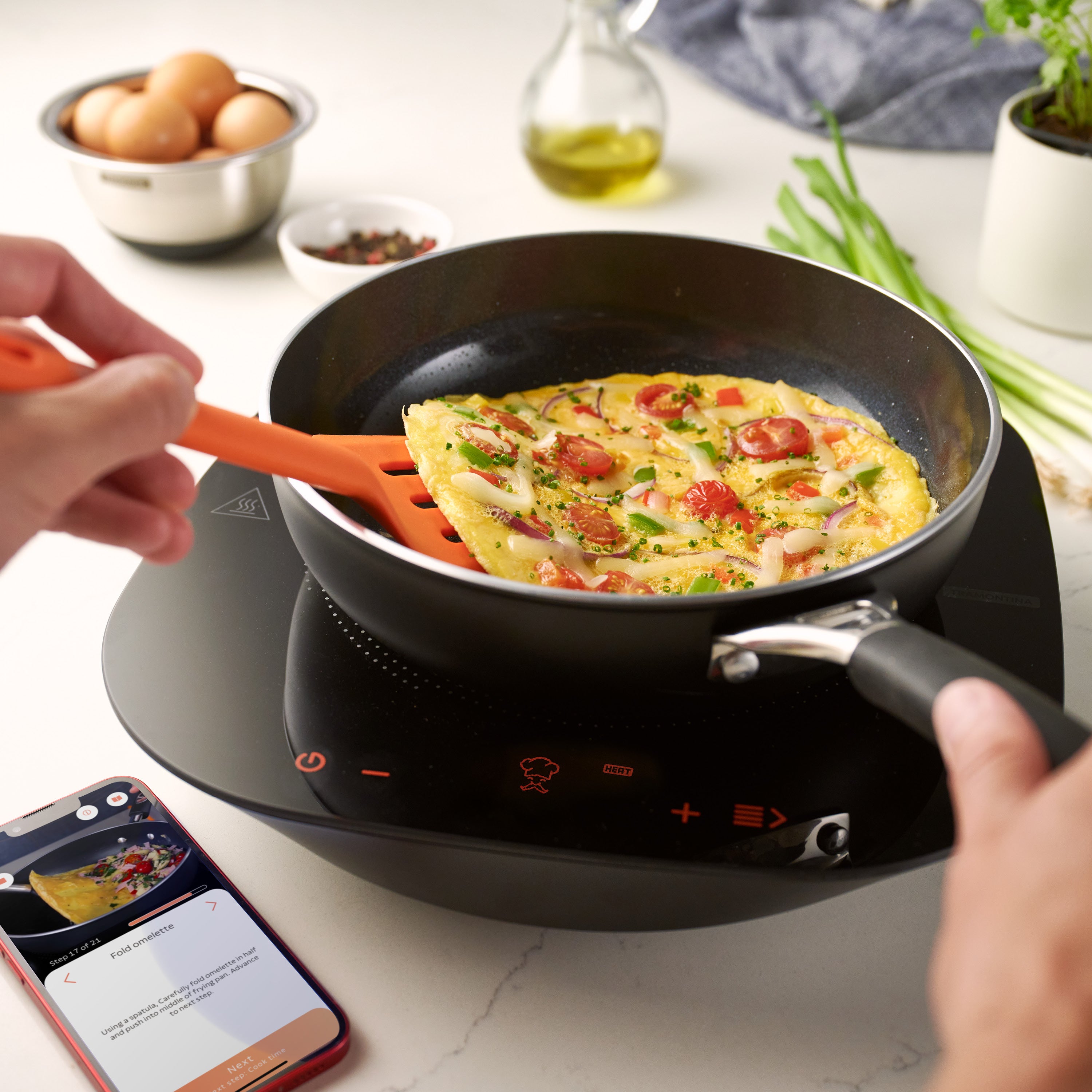 tramontina-guru-4-piece-starter-set-portable-induction-cooktop-with-connected-ap image 7