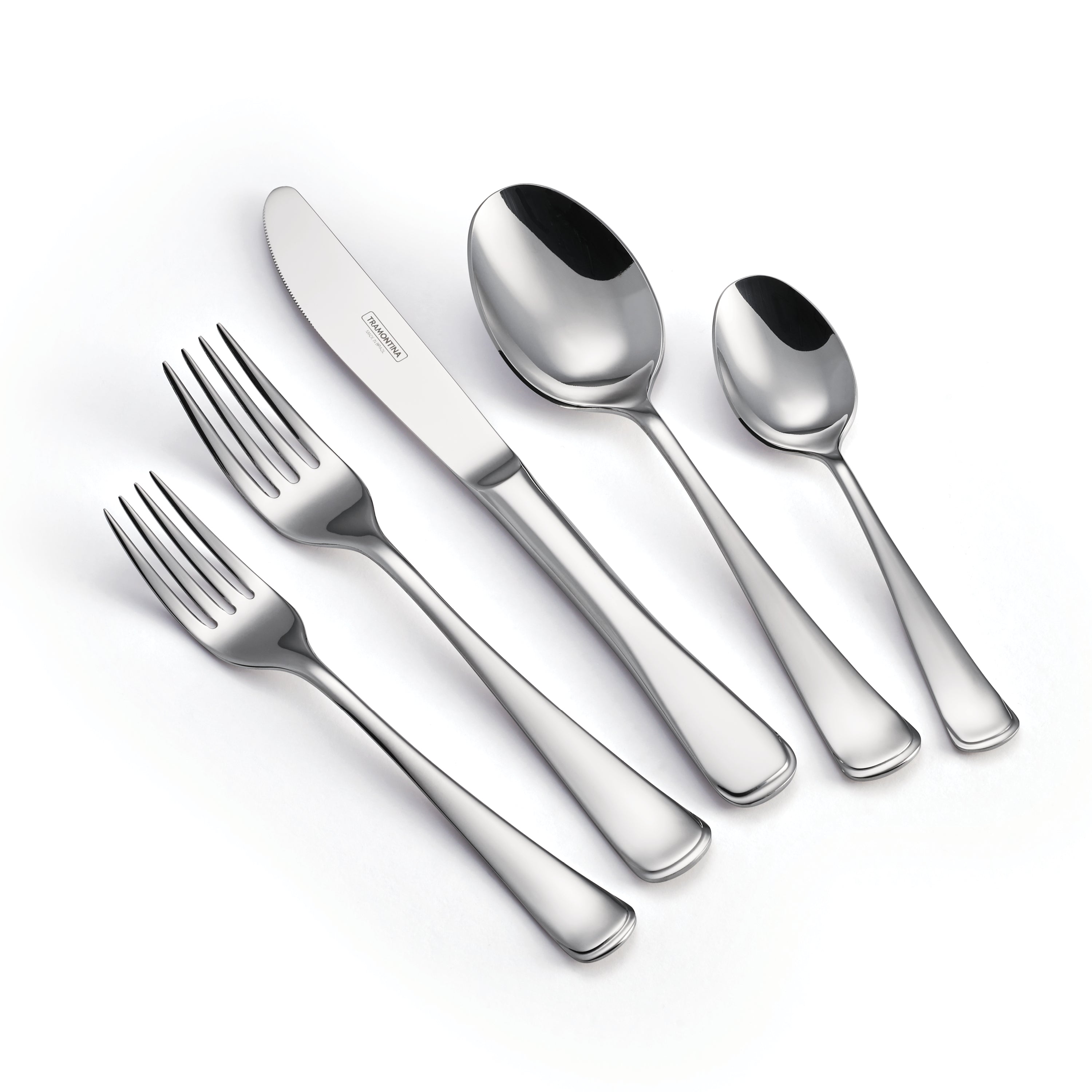 tramontina-monaco-18-0-stainless-steel-20-piece-flatware-set-mirror-finish-servi image 1
