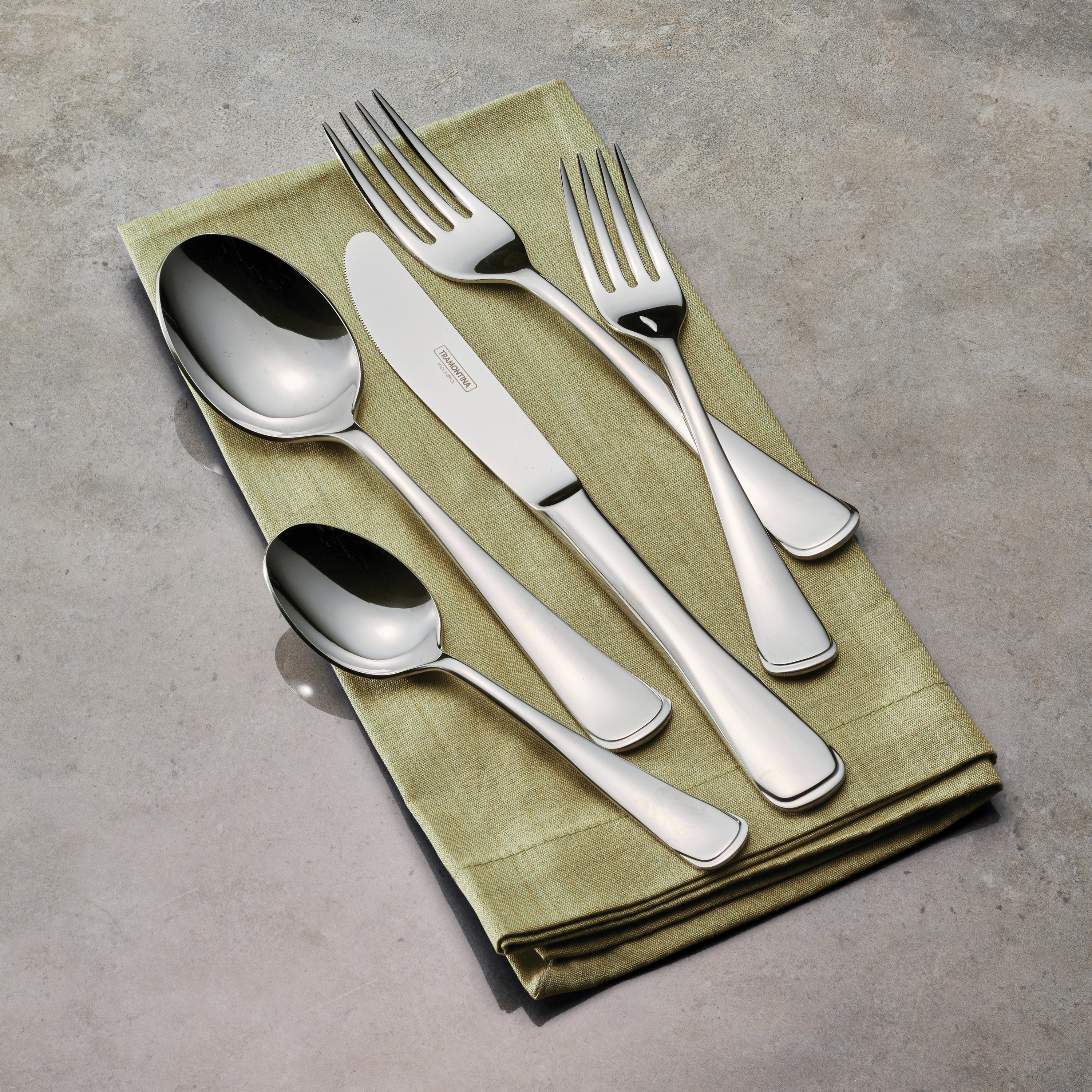 tramontina-monaco-18-0-stainless-steel-20-piece-flatware-set-mirror-finish-servi image 4