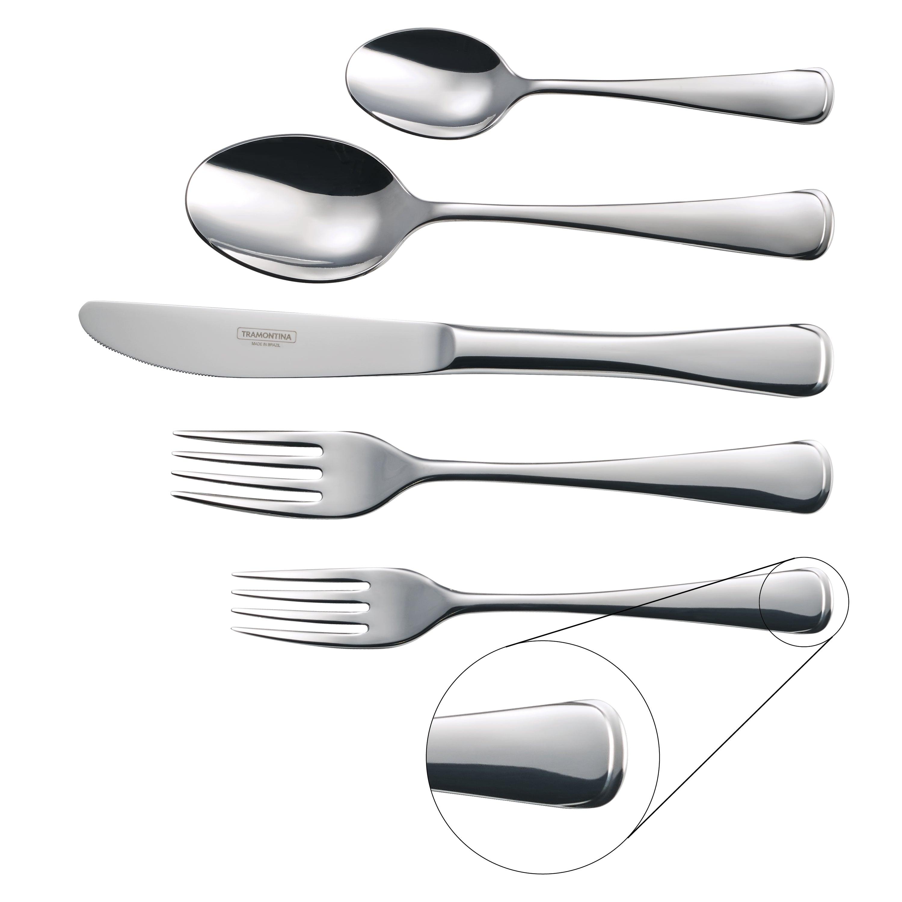 tramontina-monaco-18-0-stainless-steel-20-piece-flatware-set-mirror-finish-servi image 8