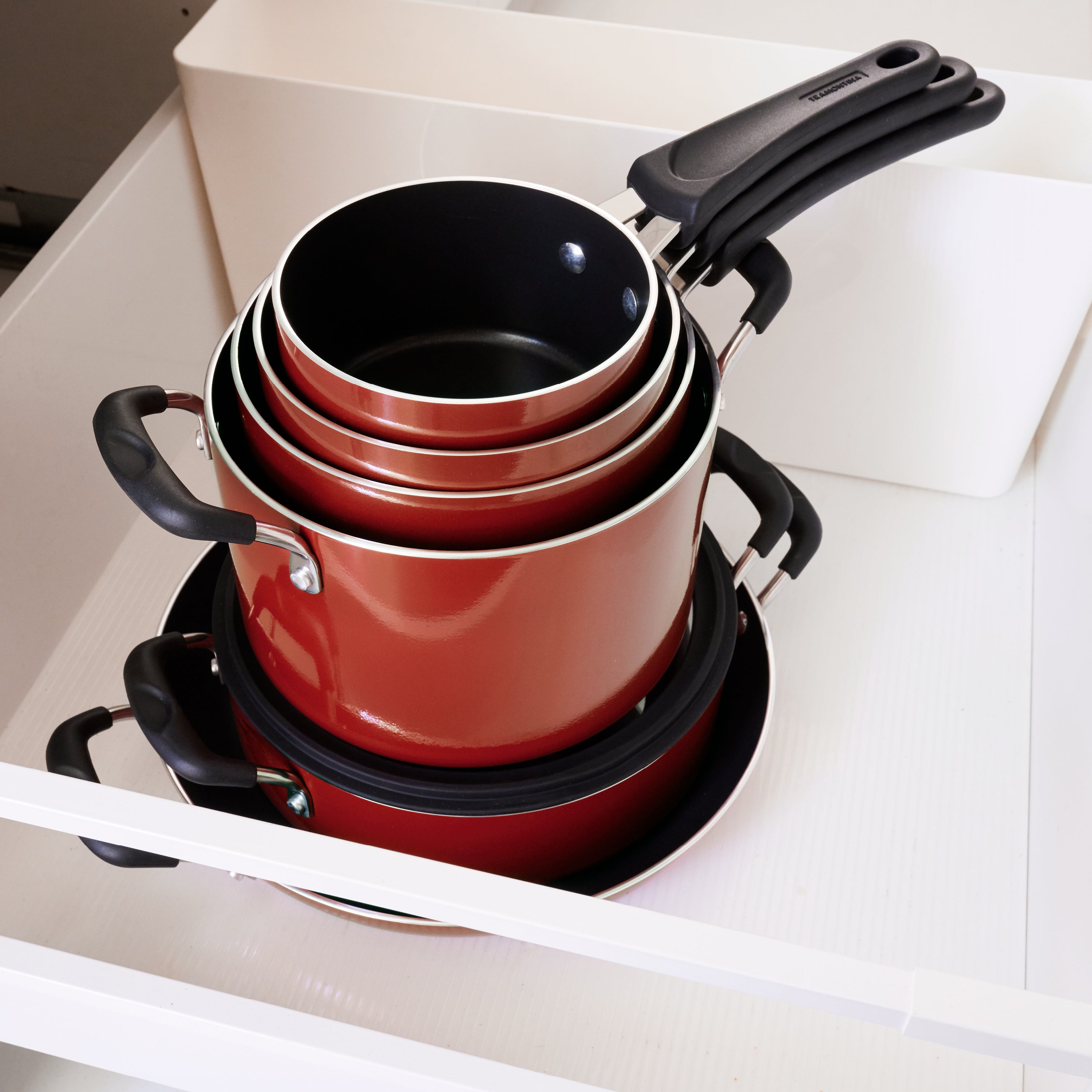 tramontina-nesting-11-piece-nonstick-cookware-set-with-porcelain-enamel-exterior image 4