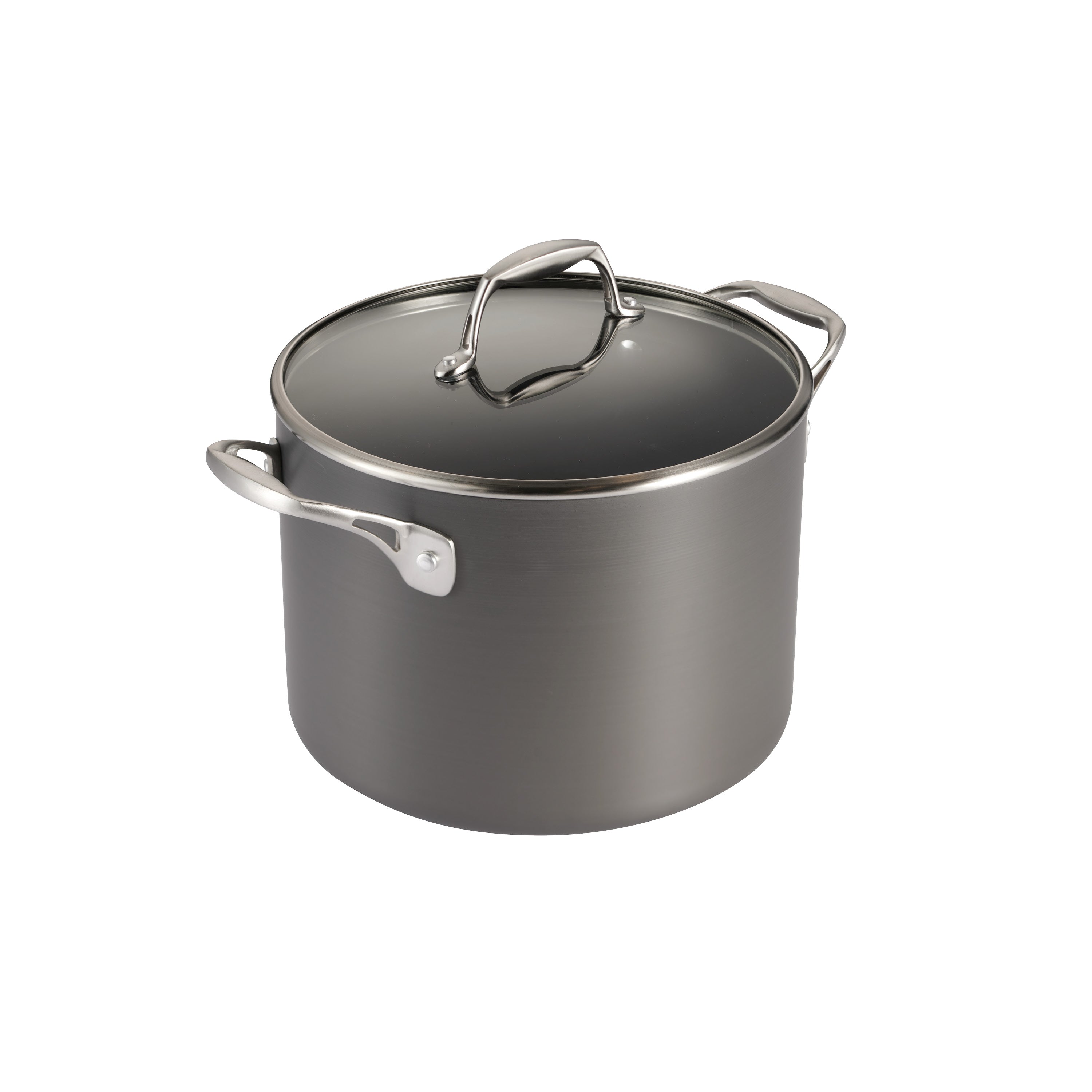 tramontina-onyxpro-8-quart-hard-anodized-aluminum-covered-stock-pot-reinforced-n image 1