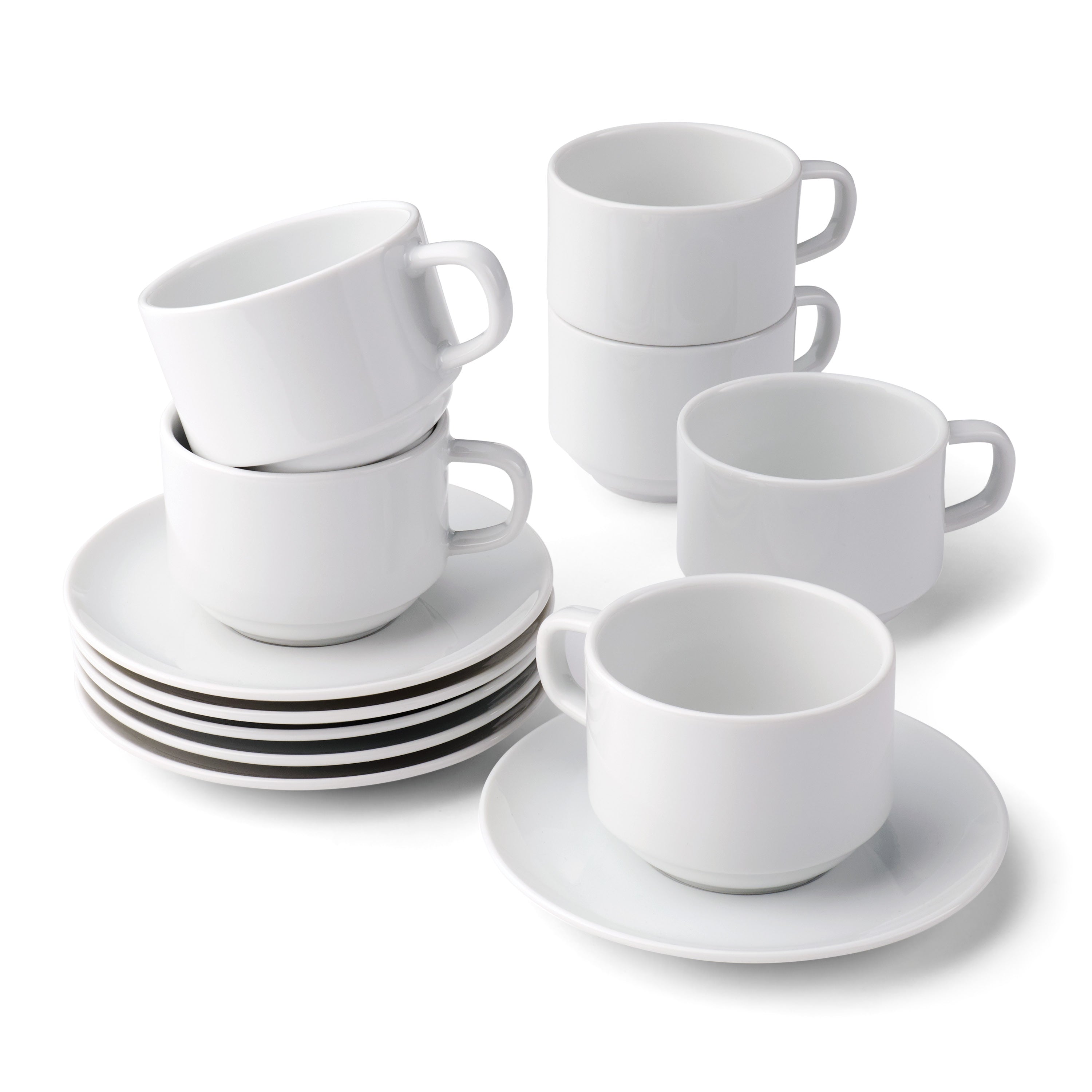 tramontina-paola-8-oz-cup-and-saucer-8-piece-porcelain-set image 1
