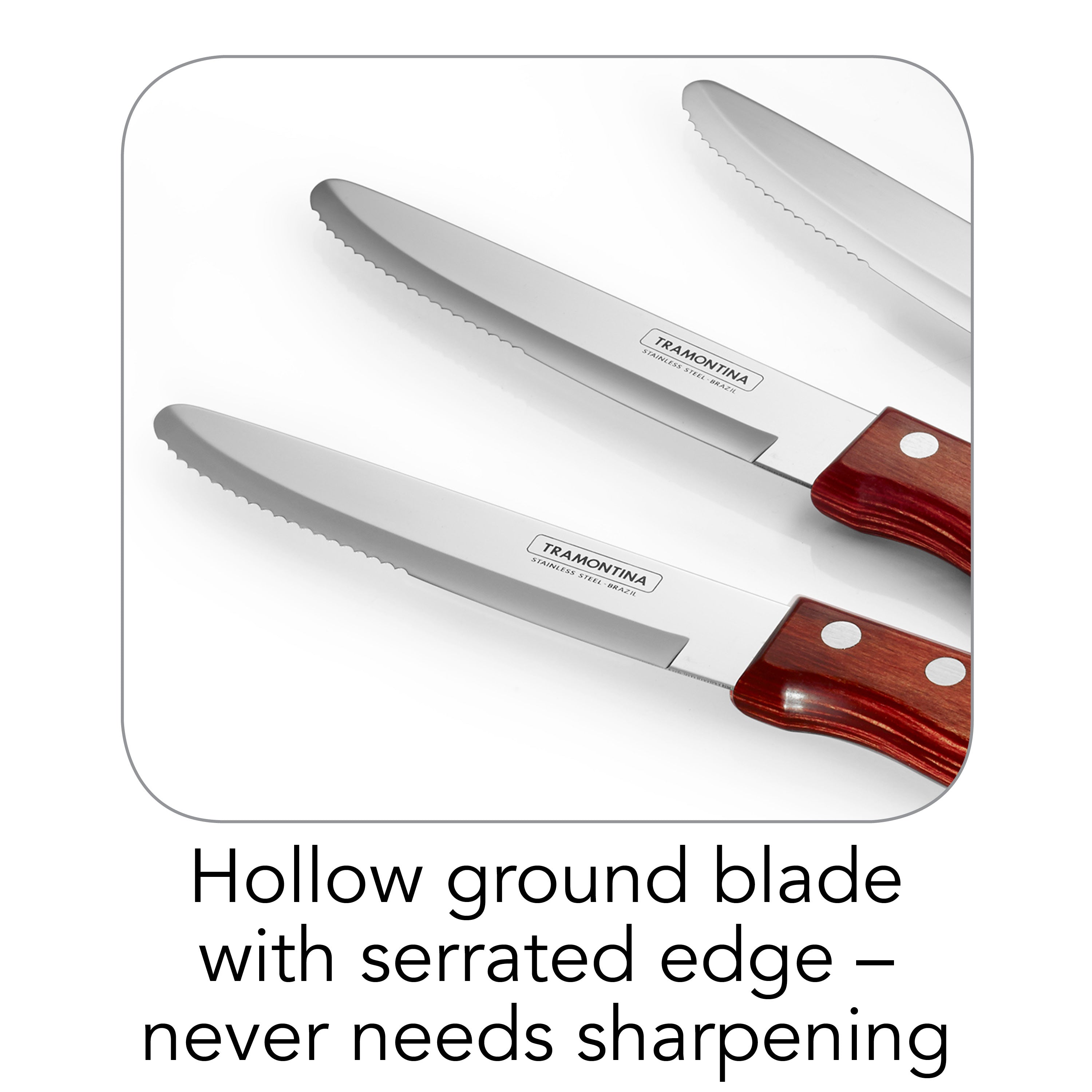 tramontina-porterhouse-4-piece-steak-knife-set-with-rounded-serrated-blades image 2