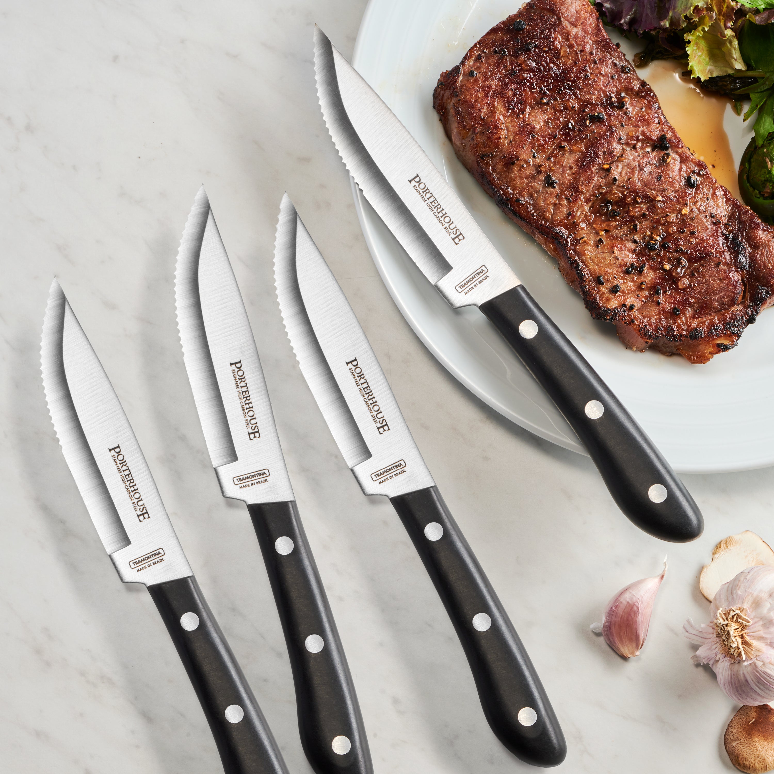 tramontina-porterhouse-4-piece-5-inch-steak-knife-set-high-carbon-stainless-stee image 7