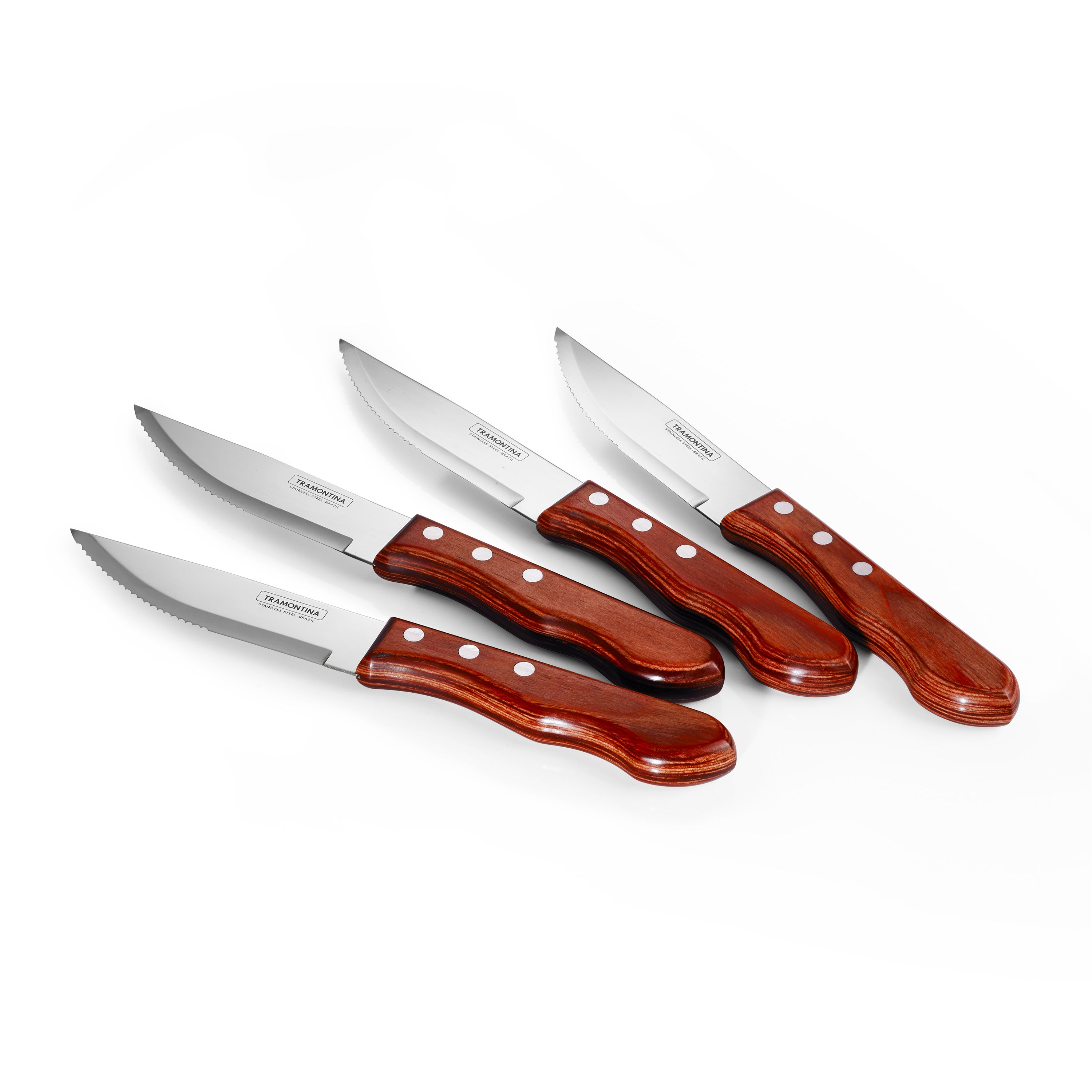 tramontina-porterhouse-5-piece-serrated-steak-knife-set-with-hardwood-counter-bl image 6
