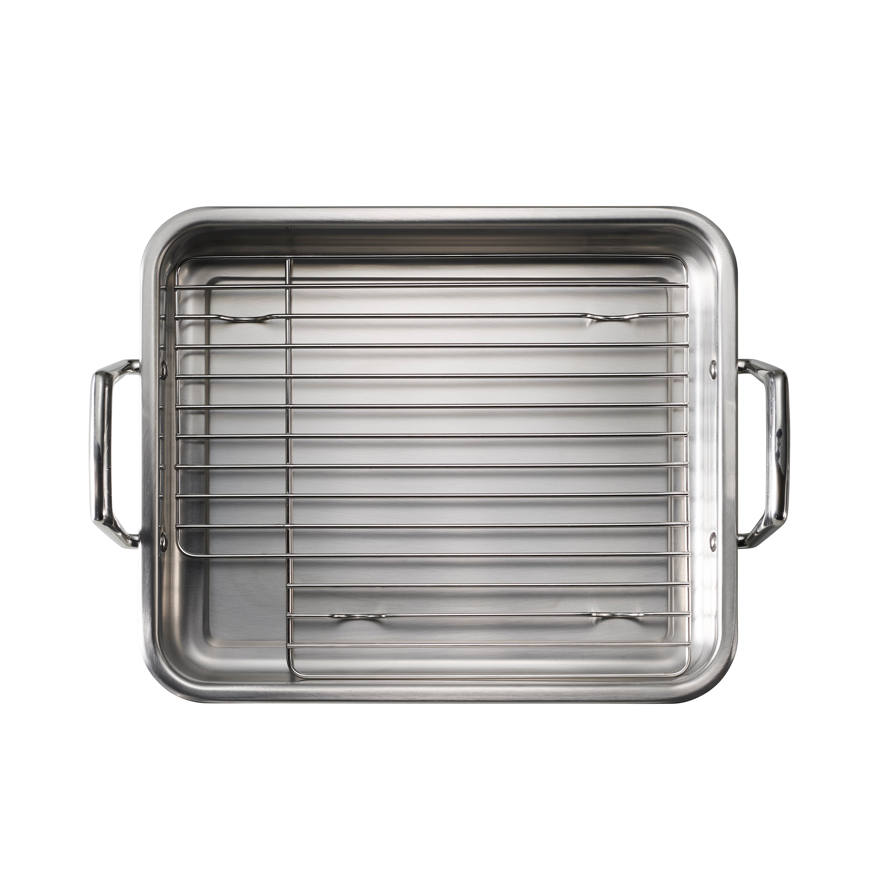 tramontina-prima-stainless-steel-roasting-pan-with-basting-grill image 5