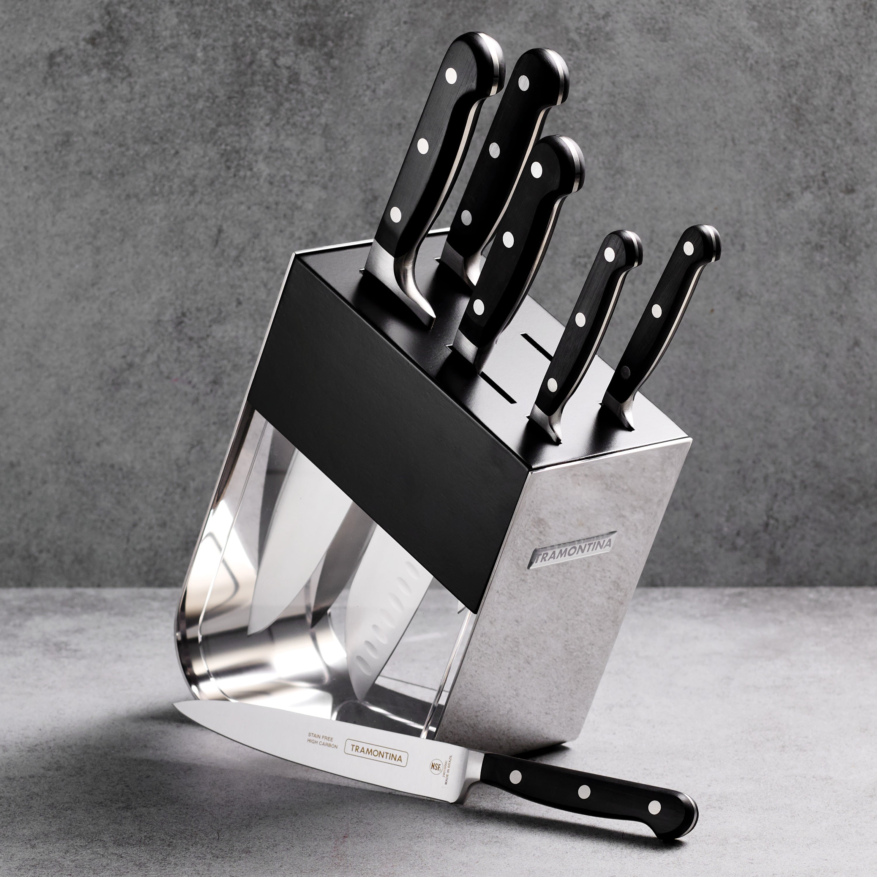 tramontina-professional-series-7-piece-forged-knife-block-set-with-ergonomic-han image 7