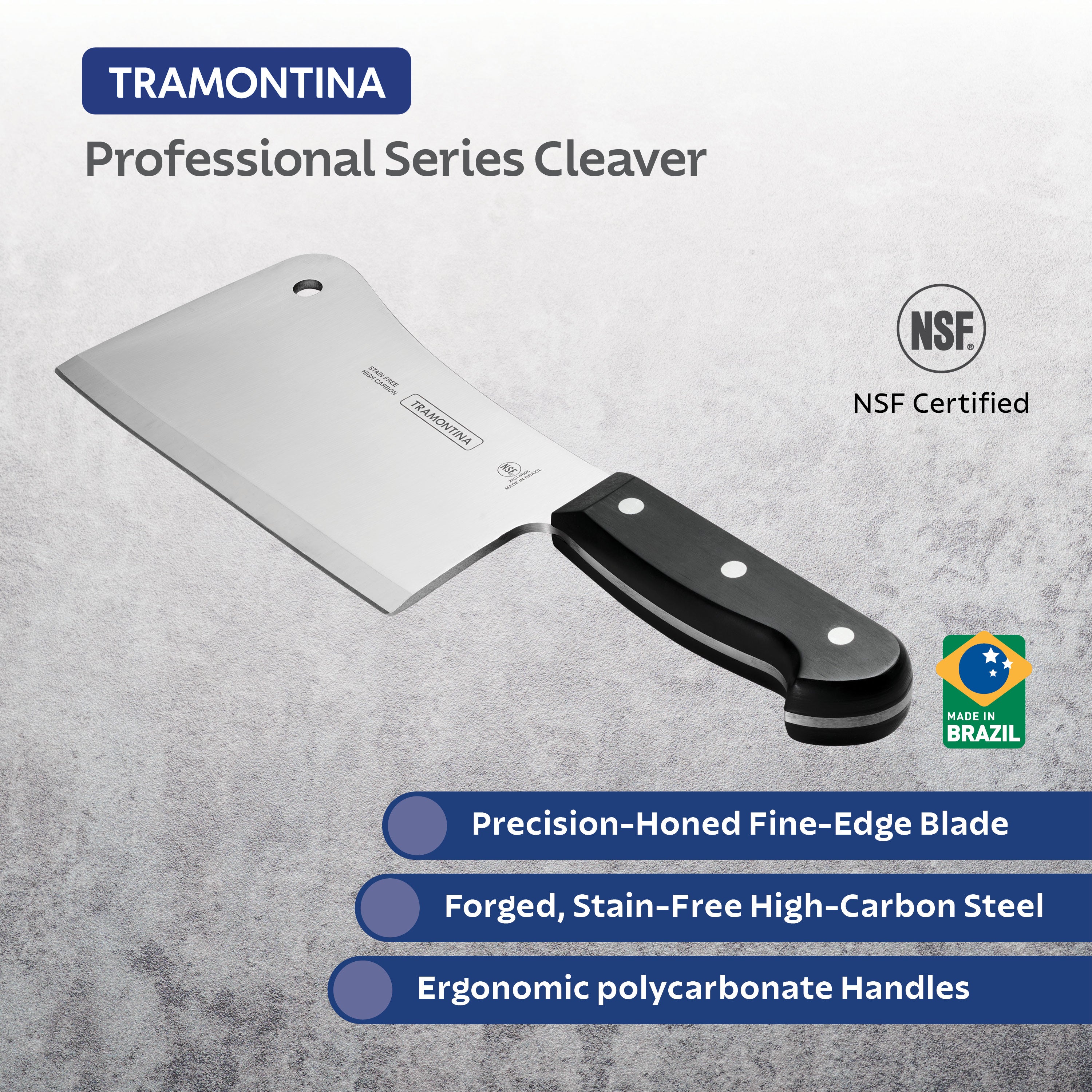 tramontina-professional-6-inch-cleaver-with-ergonomic-handle image 7