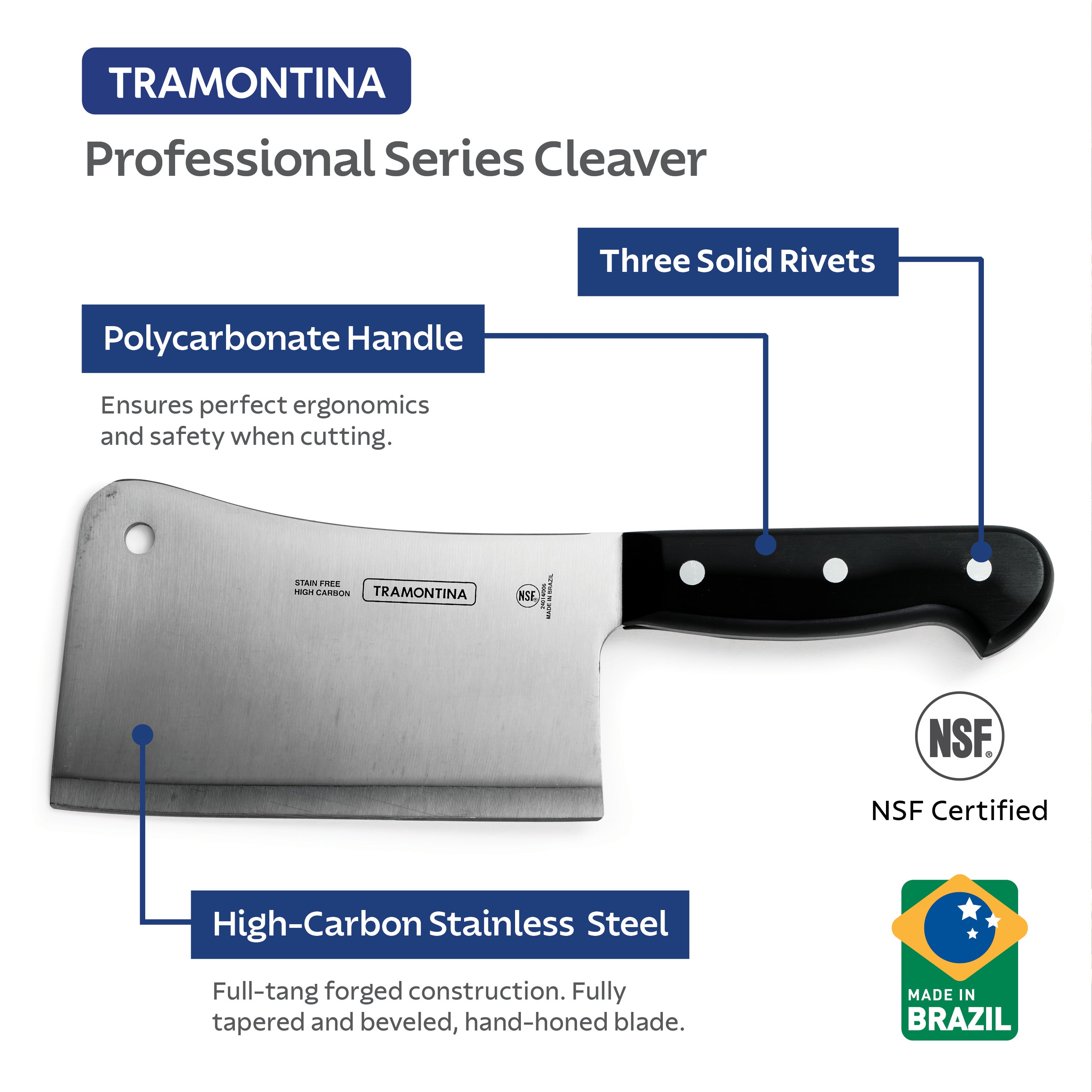 tramontina-professional-6-inch-cleaver-with-ergonomic-handle image 4