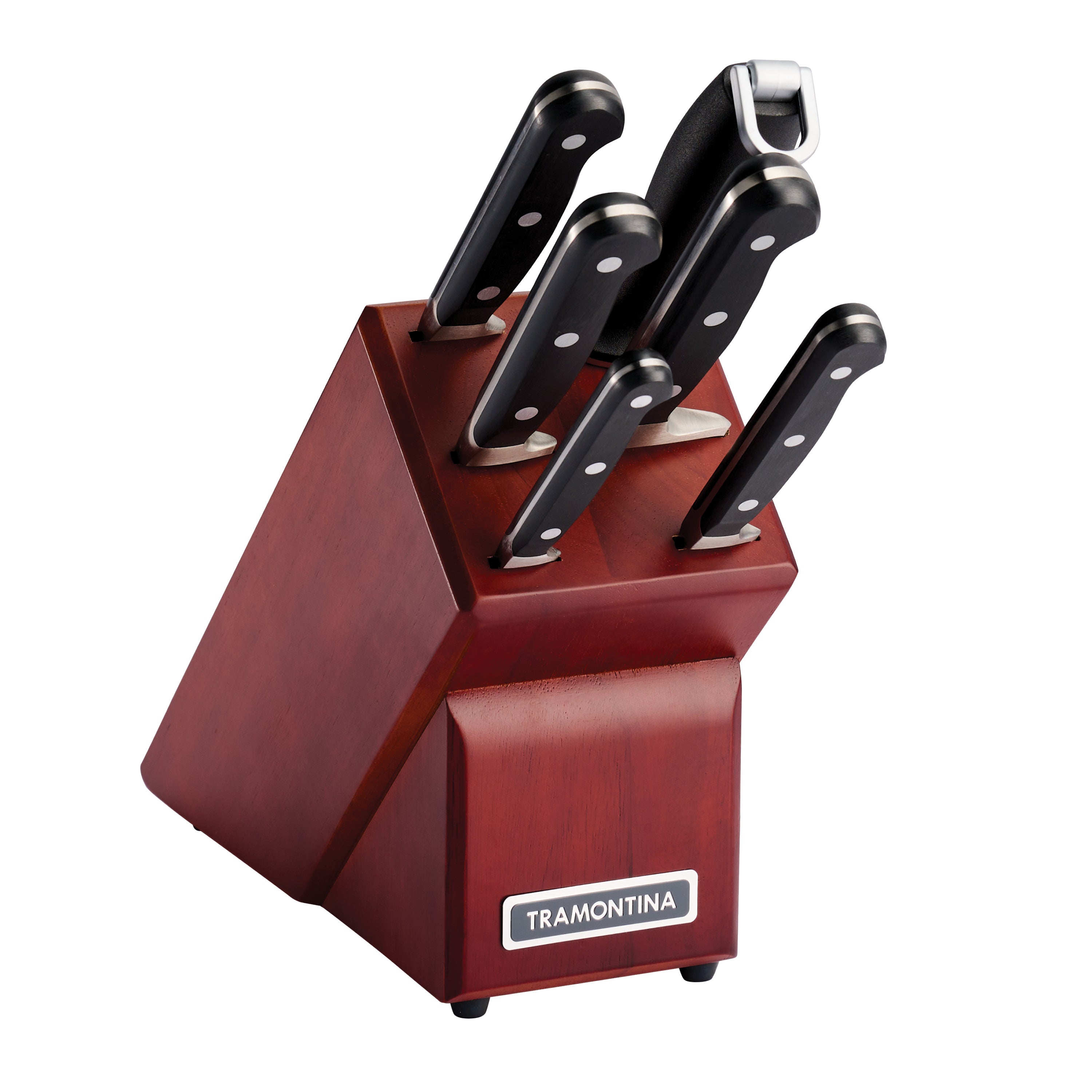 tramontina-professional-forged-7-piece-knife-set-with-hardwood-counter-block image 1