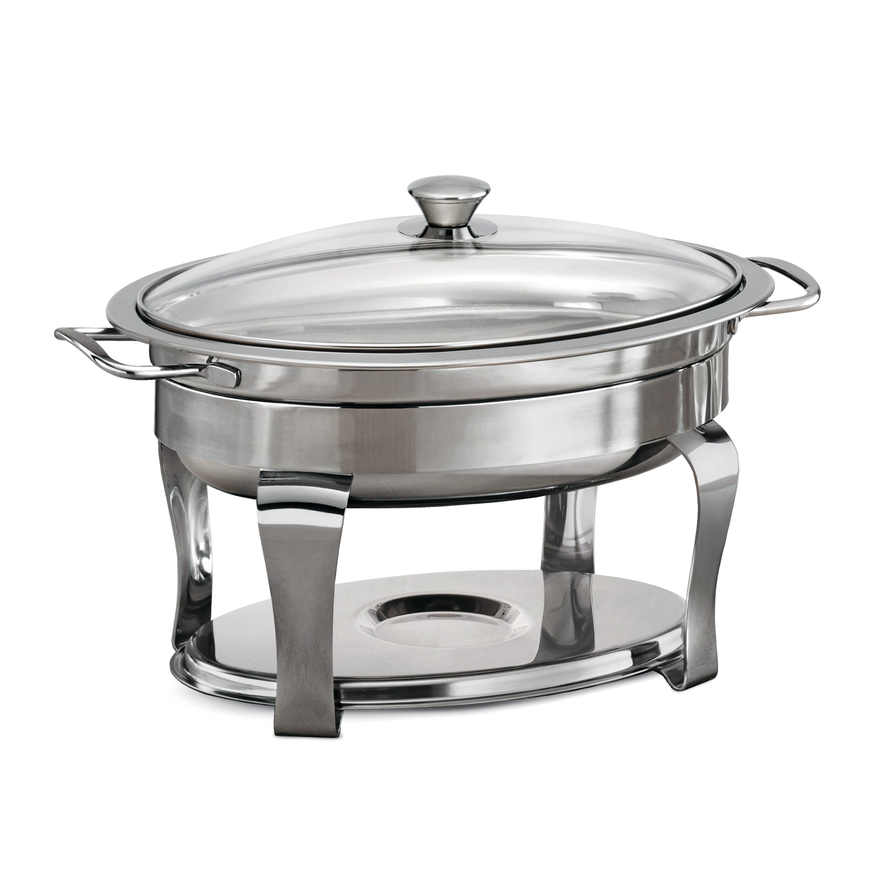 tramontina-proline-4-2-quart-stainless-steel-oval-chafing-dish image 1