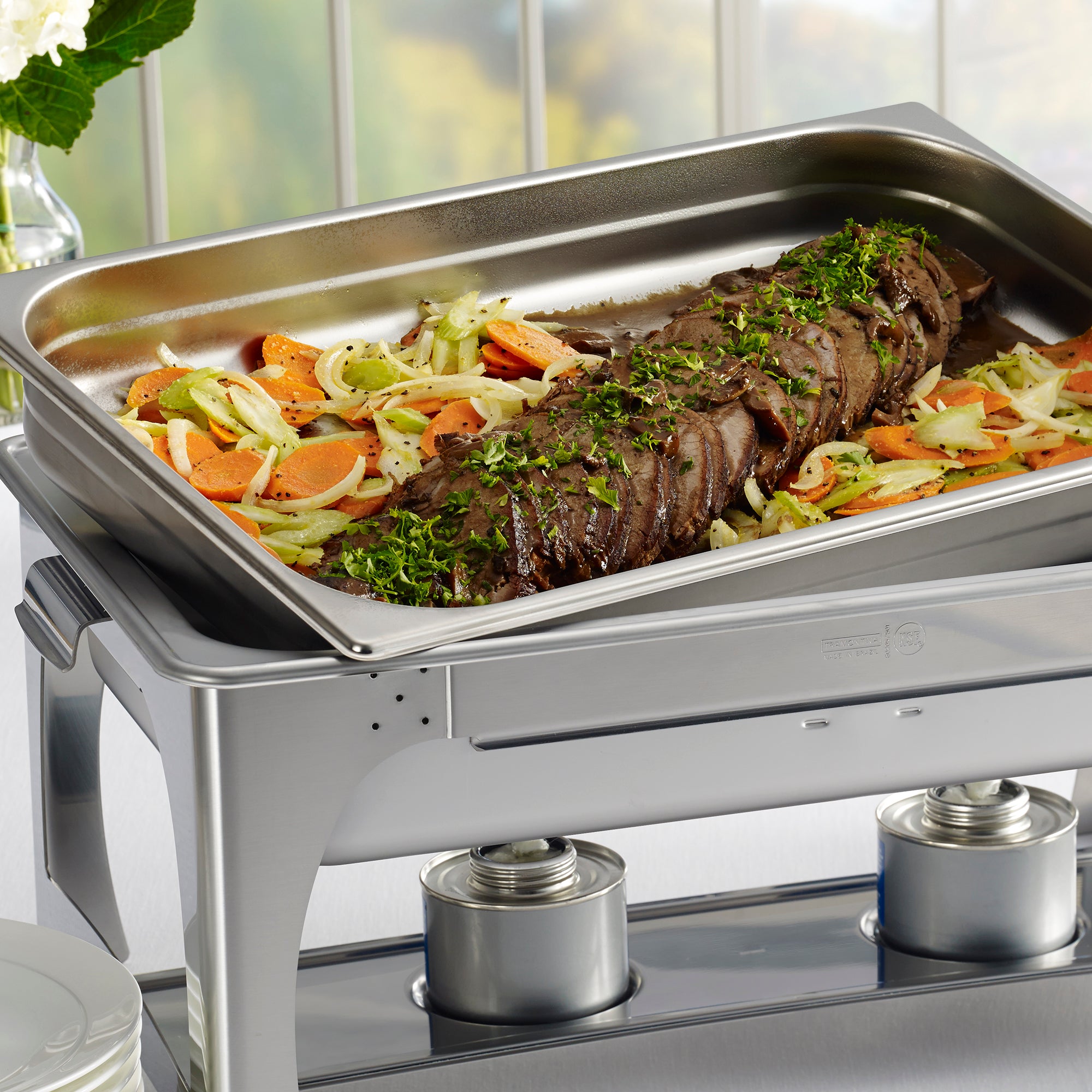 tramontina-proline-nsf-certified-9-quart-stainless-steel-chafing-dish image 6