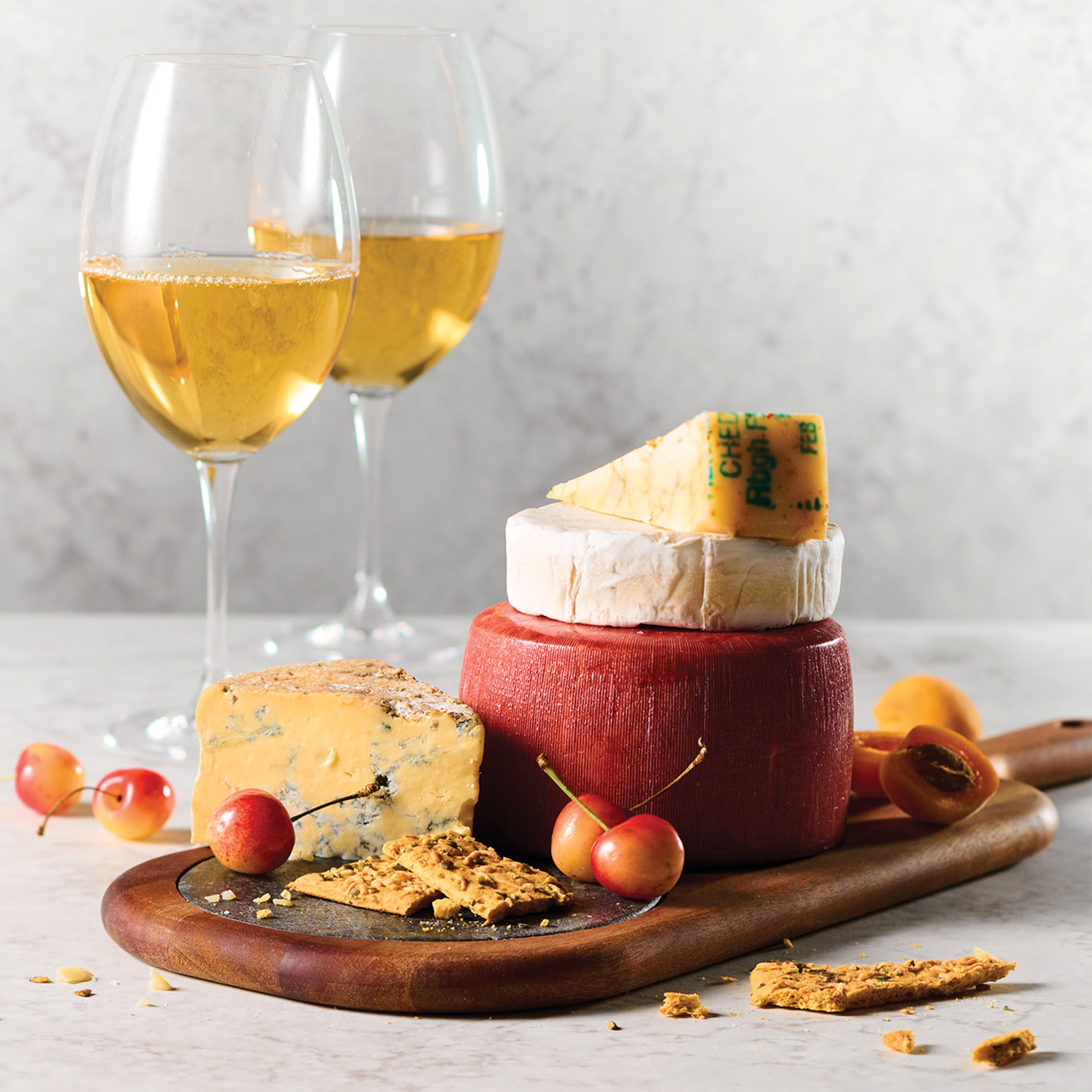 tramontina-provence-2-piece-cheese-serving-board-18-75-african-mahogany-wood-and image 2