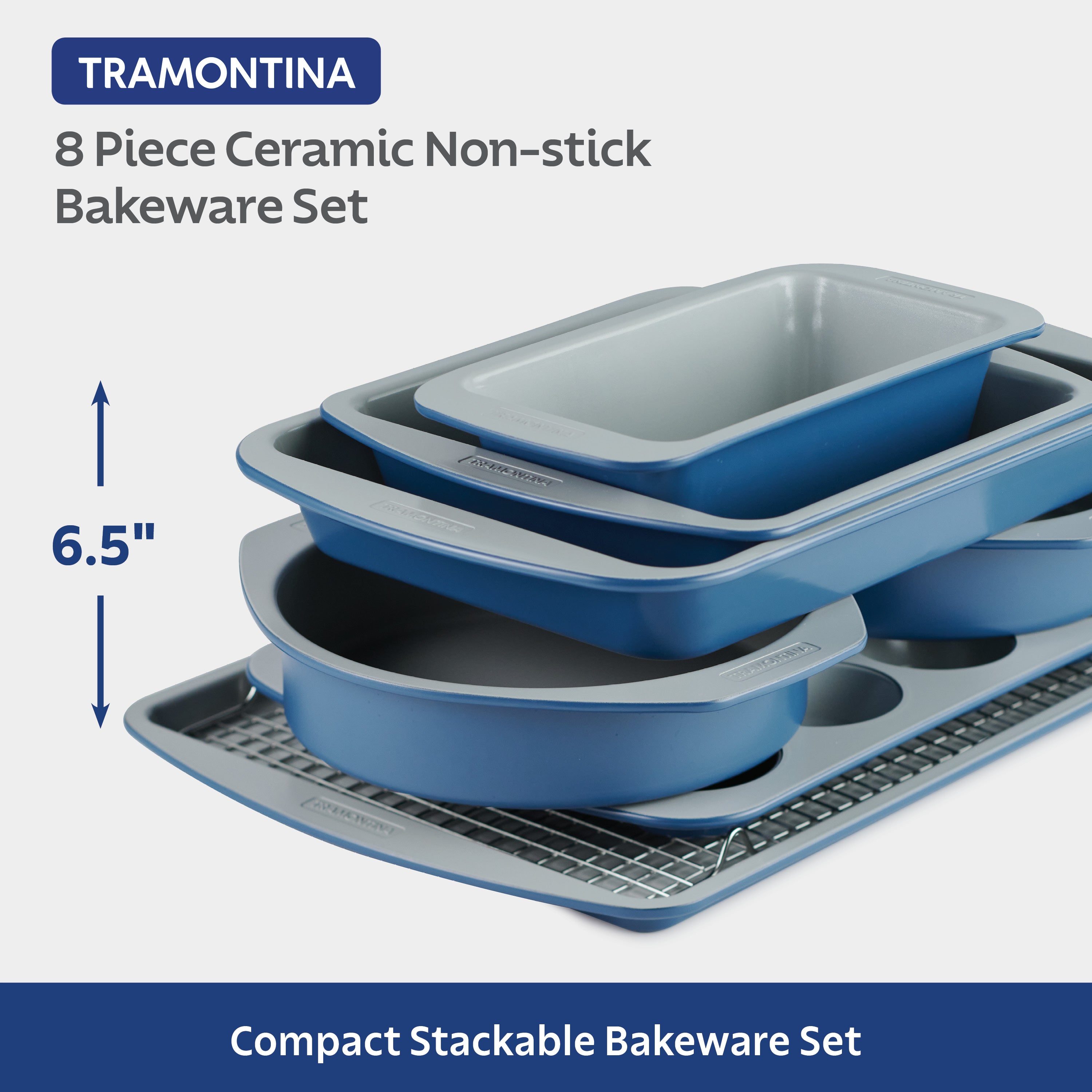 tramontina-rise-ceramic-nonstick-aluminized-bakeware-set image 8