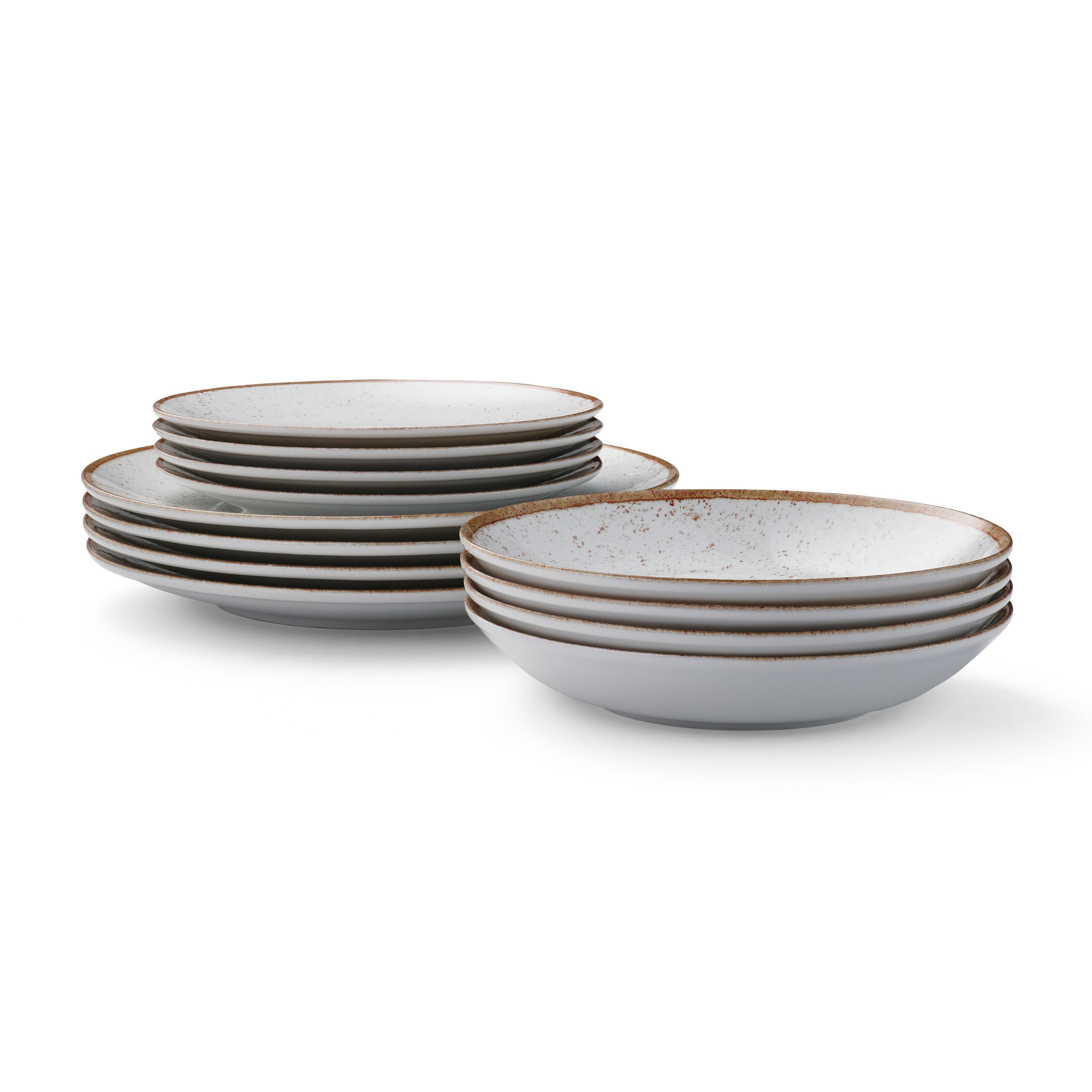 tramontina-rustic-12-piece-porcelain-plate-set-with-dinner-soup-and-dessert-plat image 5