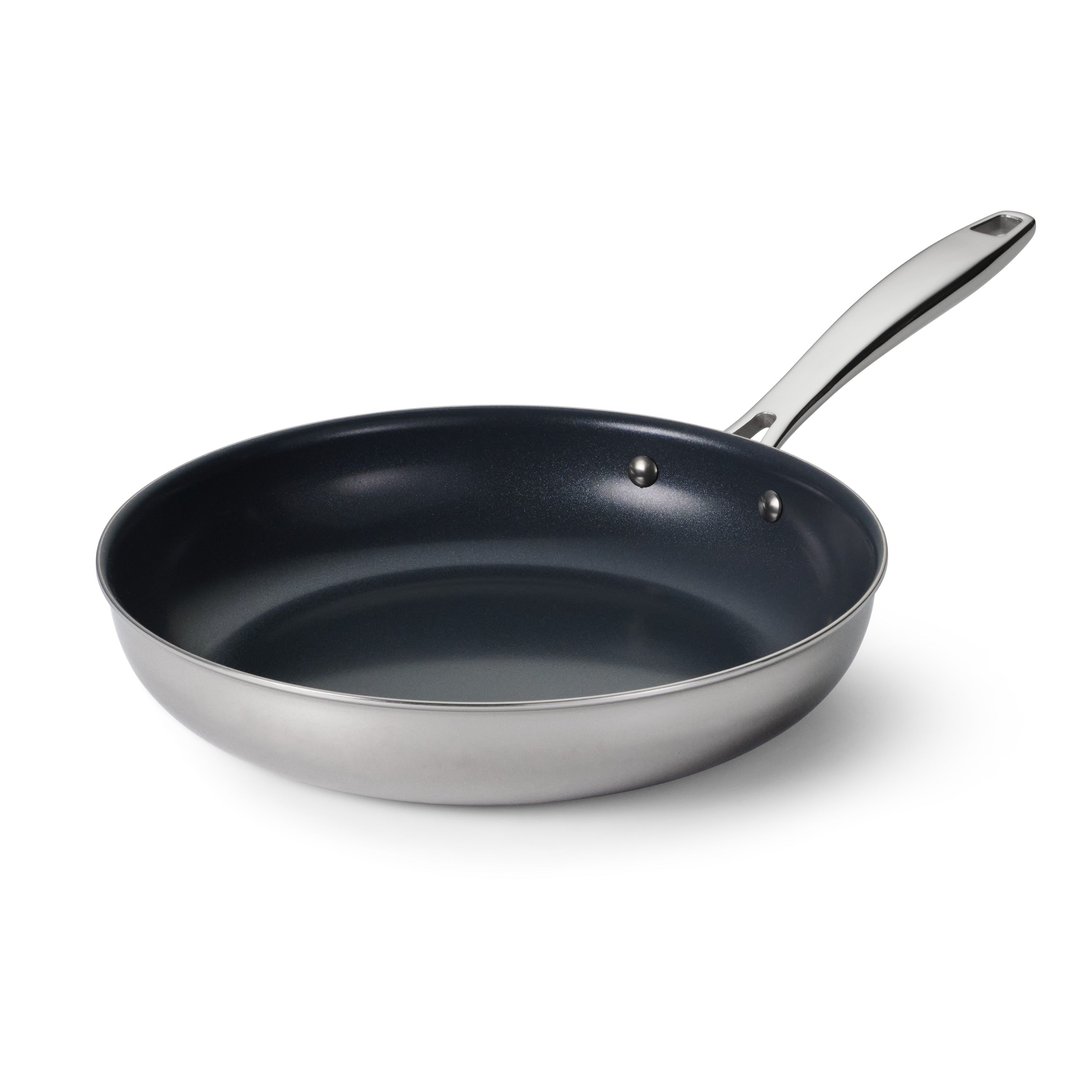 tramontina-tri-ply-clad-stainless-steel-ceramic-nonstick-fry-pan image 1