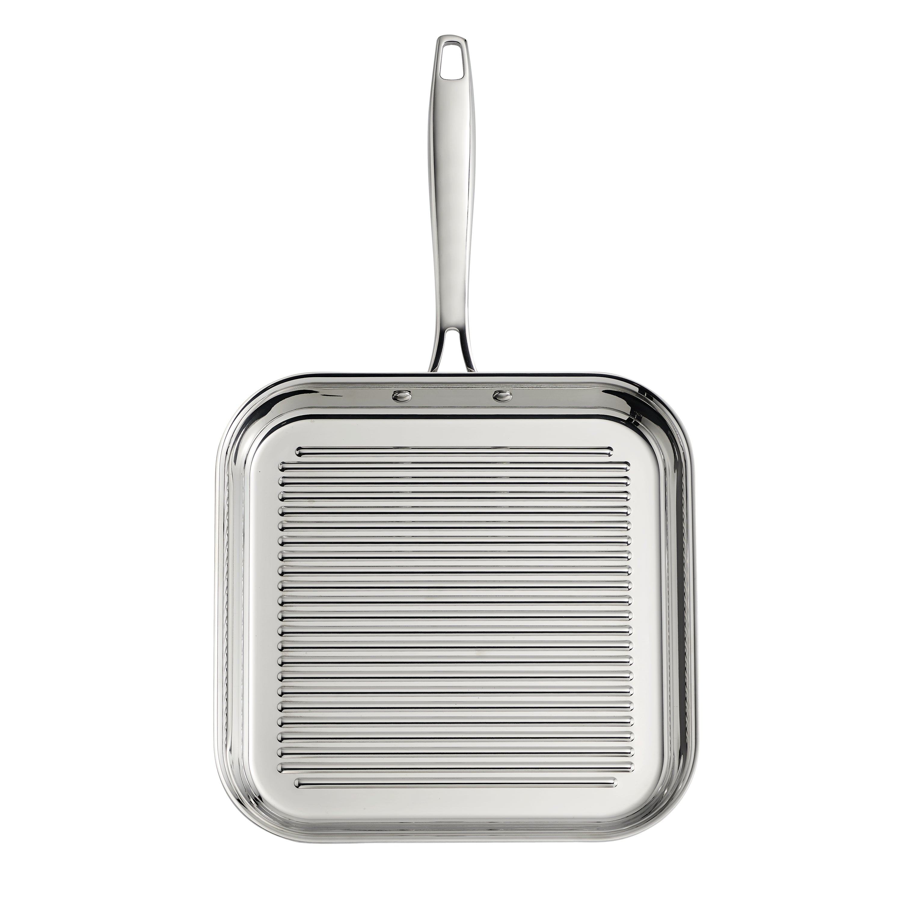 tramontina-signature-11-inch-tri-ply-clad-stainless-steel-square-grill-pan image 4