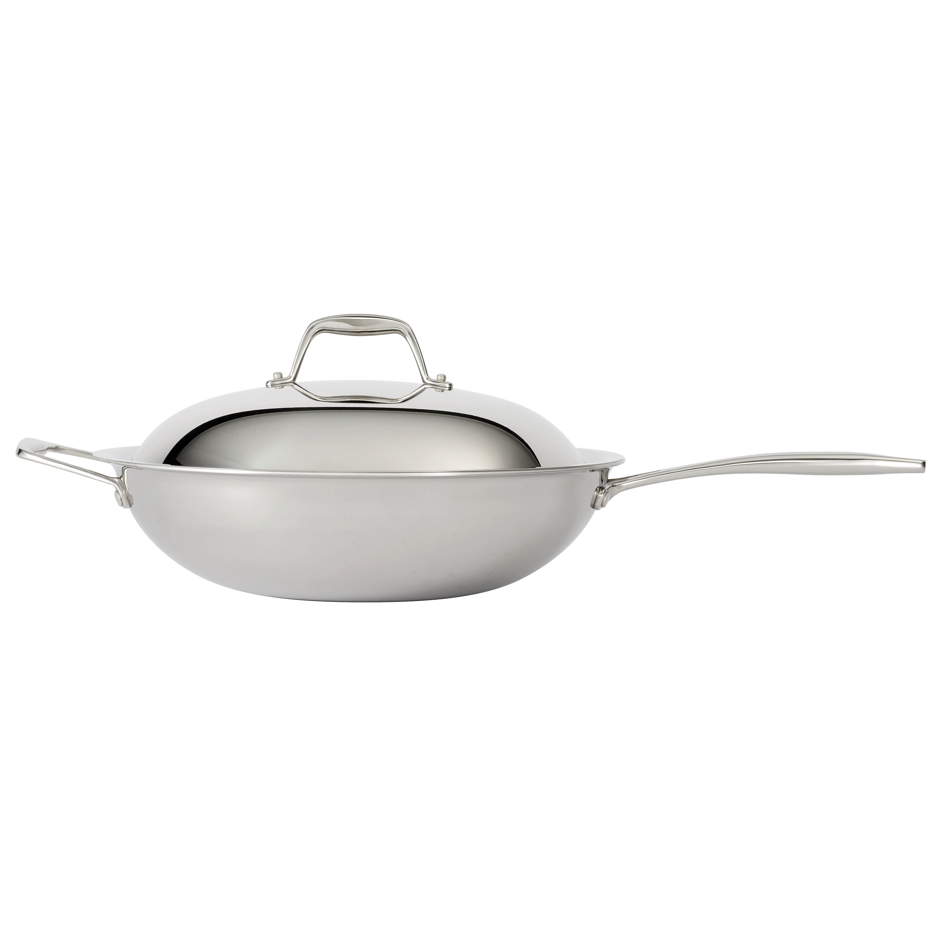 tramontina-signature-12-5-inch-tri-ply-clad-stainless-steel-wok image 2